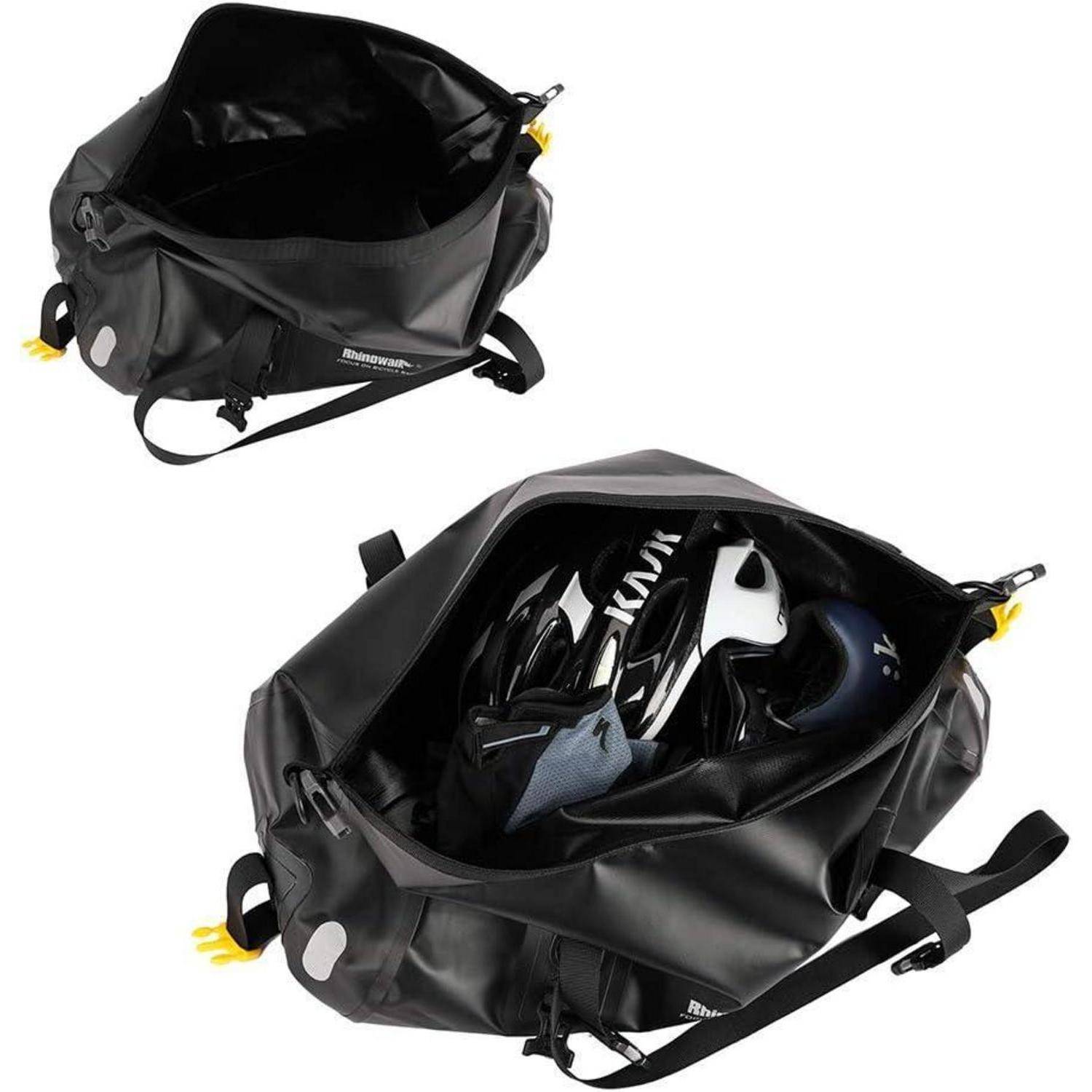 Rhinowalk Motorradtasche Sitztasche Wasserdicht 20/45/65L Hecktasche Gepäcktasche Reisetasche Rücksitztasche Gepäckroll Satteltasche 20l