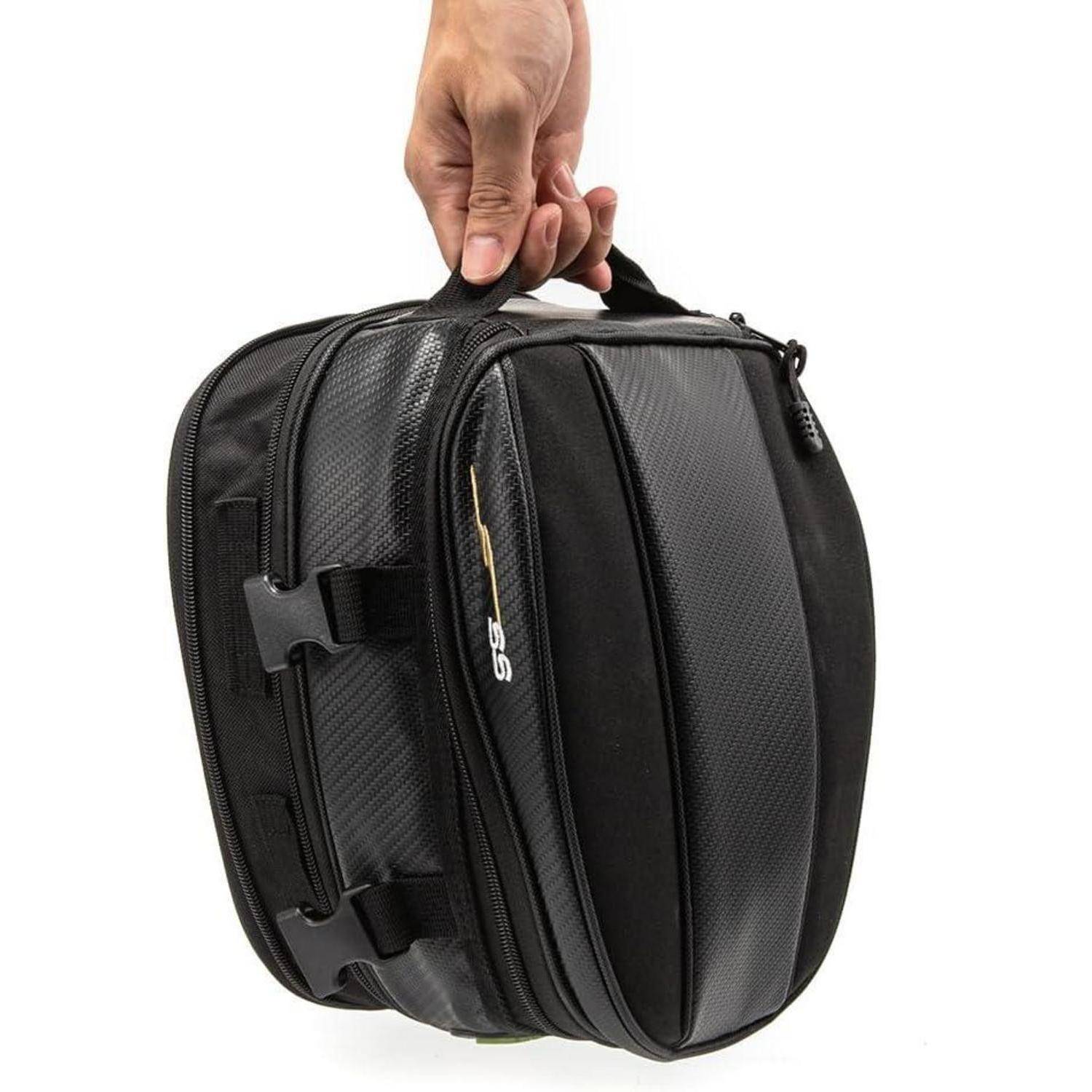 evomosa Motorrad Rücksitz Tasche Wasserdicht Große Kapazität Heck Tasche Universal Motorrad Reisegepäck Satteltasche Hecktasche