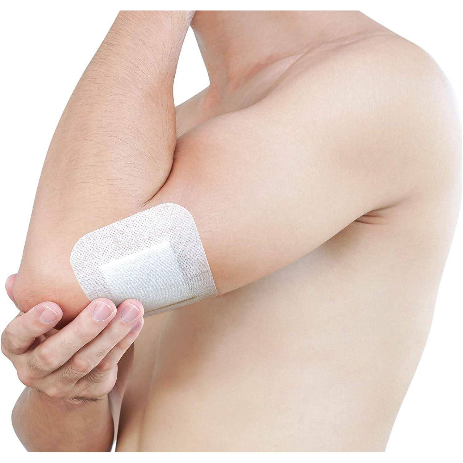 Medrull Steriler Wundverband 9x10 cm Sterile Wundpflaster ULTRA PORE Starke Klebekraft - Schützt bei Schnittwunden &amp; Kratzern - Einzeln verpackt