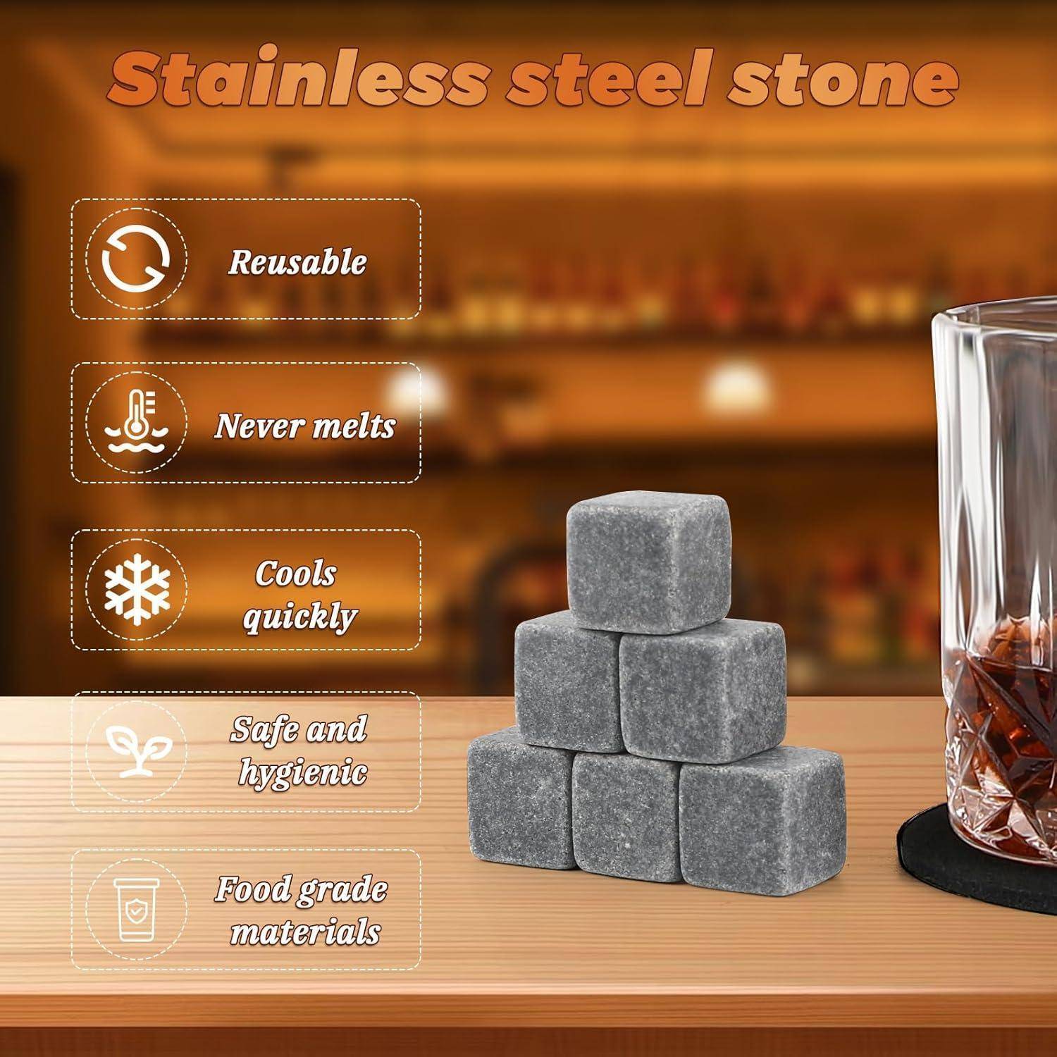Werbung für „Stainless Steel Stone