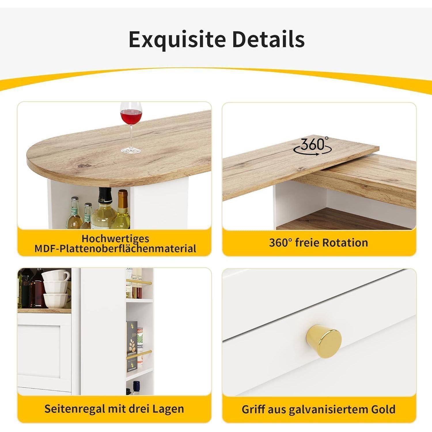 Werbegraik mit dem Titel „Exquisite Details