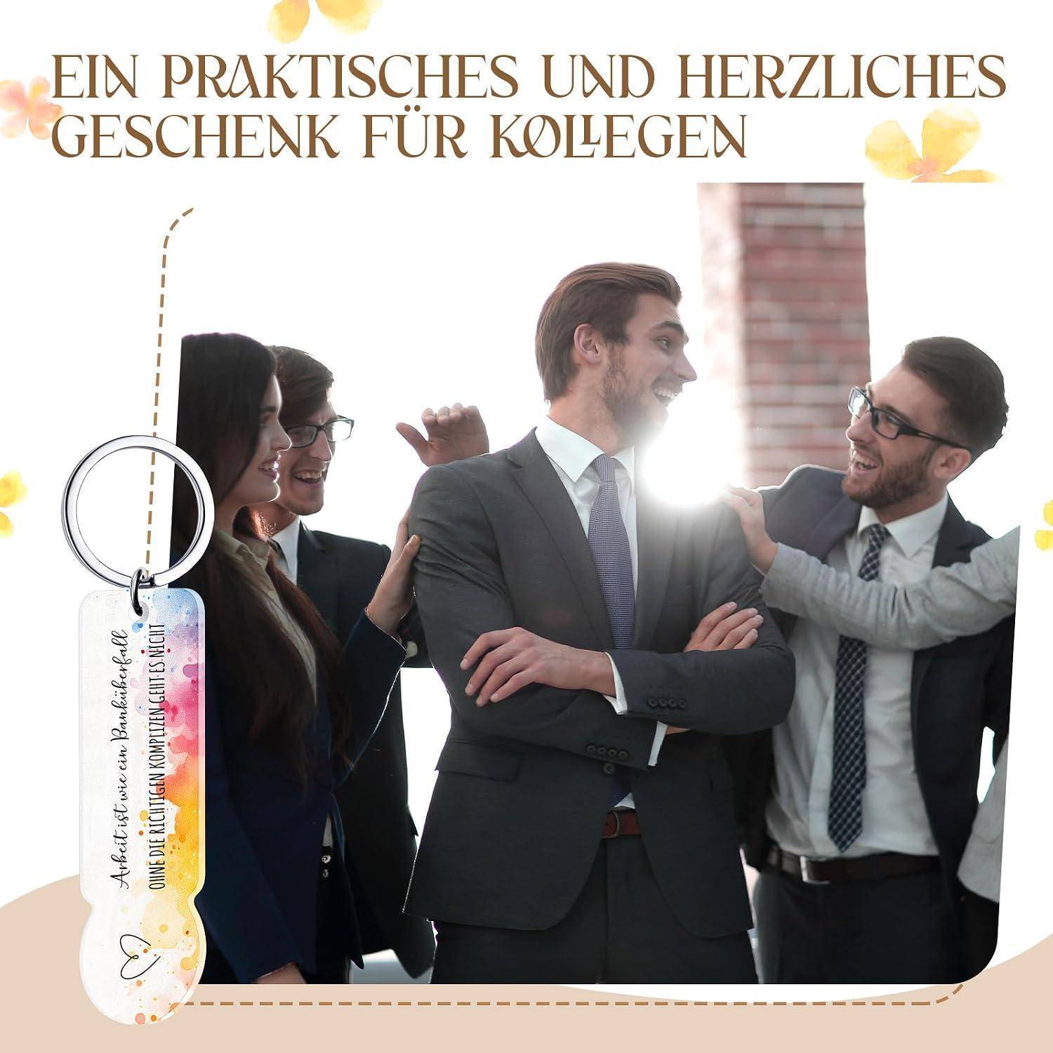 Hestya Abschiedsgeschenk für Kollegin Kollegen Geschenk Danke Einkaufswagenchip Acryl Jobwechsel Einkaufschip Schlüsselanhänger Hochzeit Gastgesche