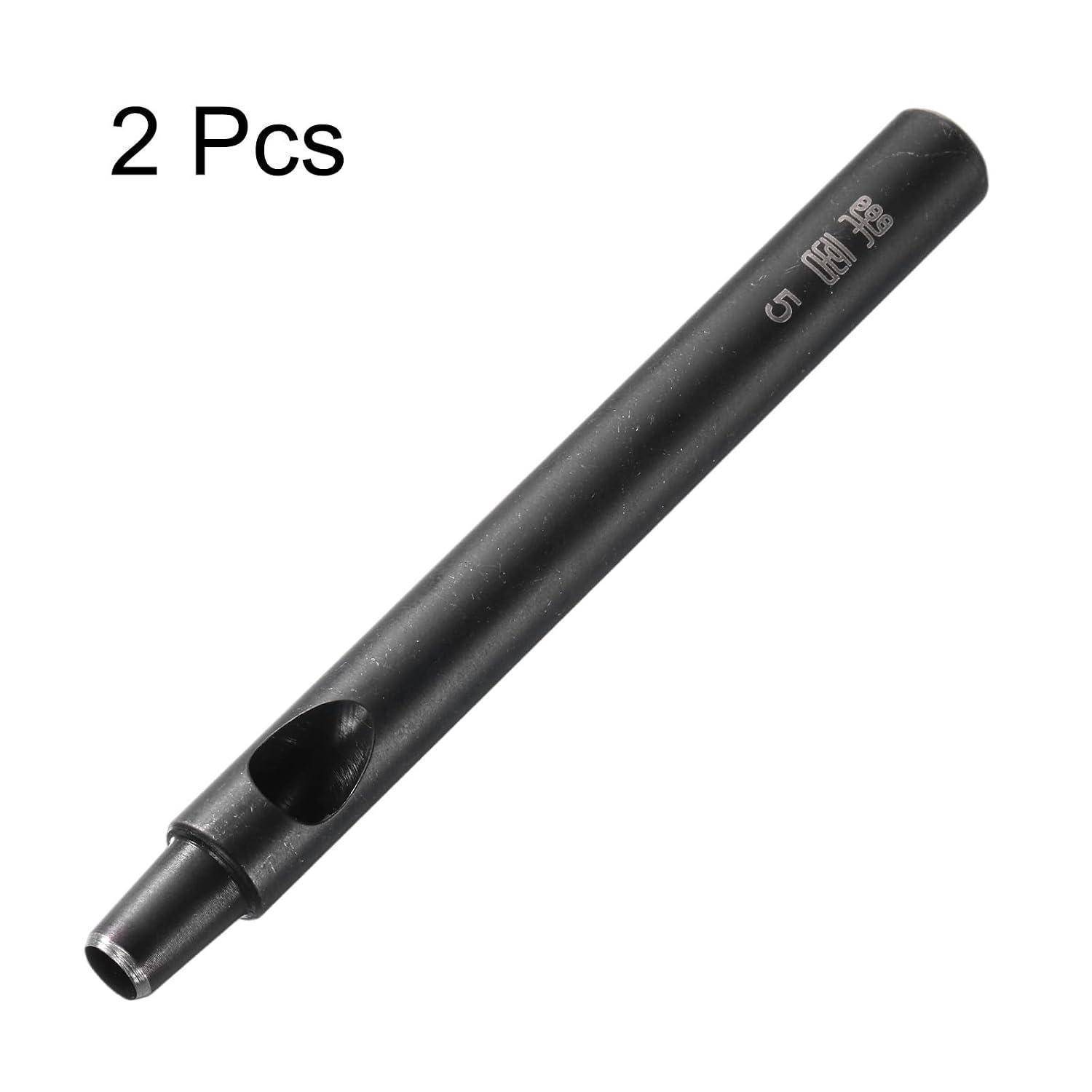 Schwarzes zylindrisches Werkzeugzubehör mit der Bezeichnung 5, dargestellt auf weißem Hintergrund mit dem Text „2 Pcs", was ein Zweier-Set anzeigt.