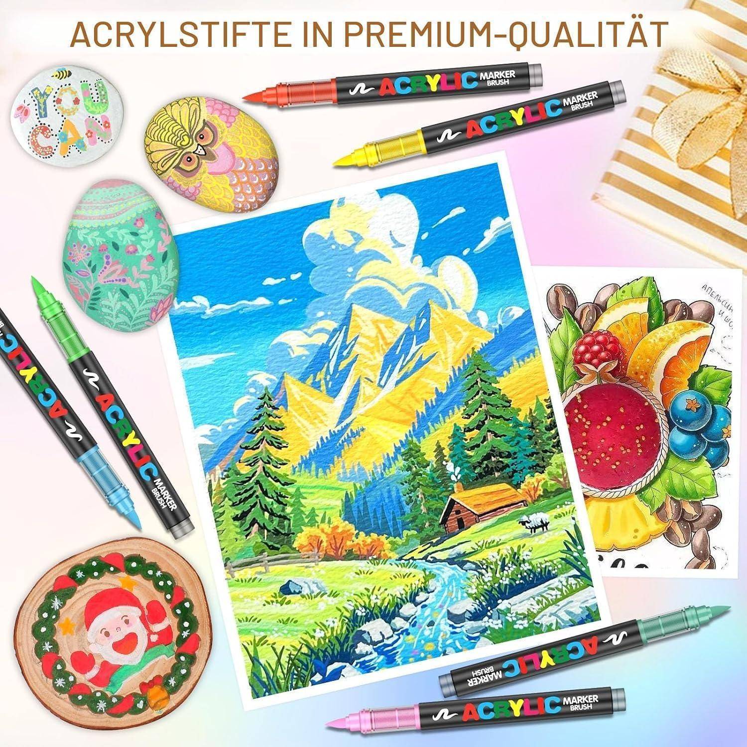 ACRYLSTIFTE IN PREMIUM-QUALITÄT