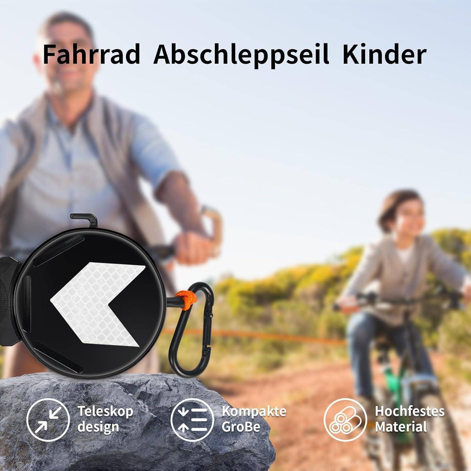 Werbebild für „Fahrrad Abschleppseil Kinder