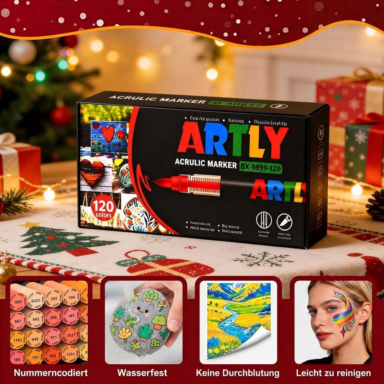 ARTLY Acrylmarker-Set mit 