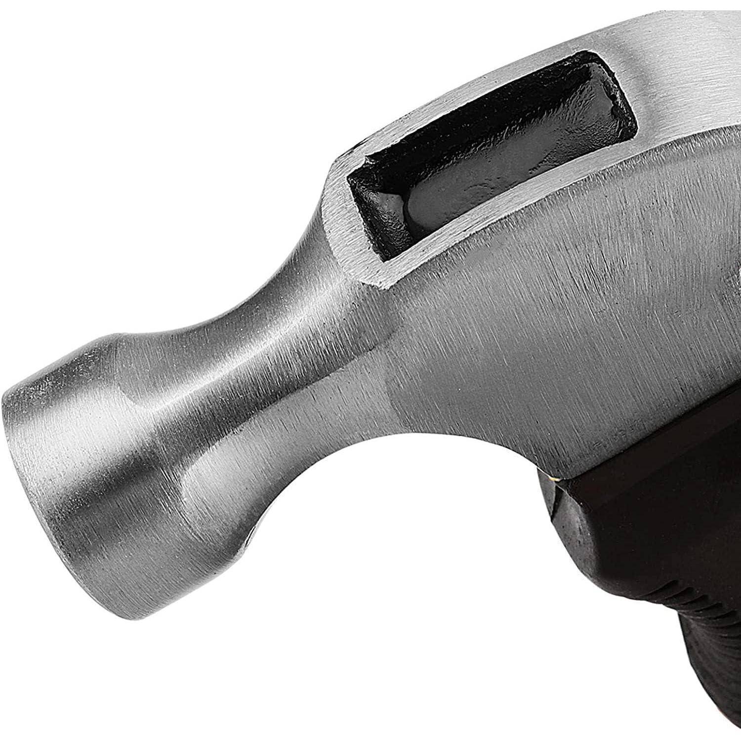 560 Stück kleine Nägel zum Aufhängen von Bildern, Sortimentsset & 325 g kleiner Hammer, Mini-Hammer-Set mit Hardware-Nägeln, sortiertes Set, 280