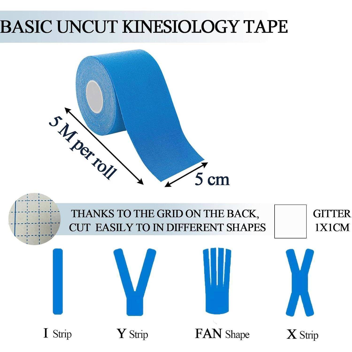 Produktgrafik für „Basic Uncut Kinesiologie-Tape