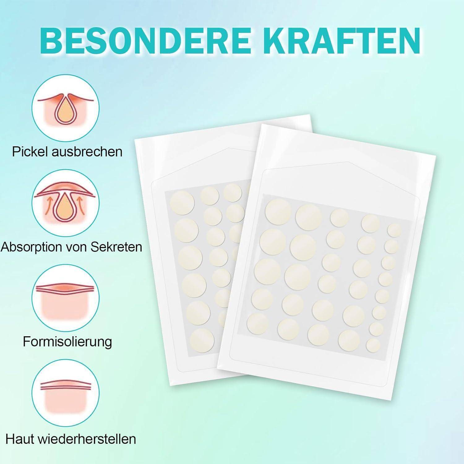Pimple Patches Pickel Patch Pickel Pflaster Mit Teebaumöl Und Salicylsäure Anti Pickel Patches Unsichtbarer Und Wasserdicht Absorptions Akne Patches
