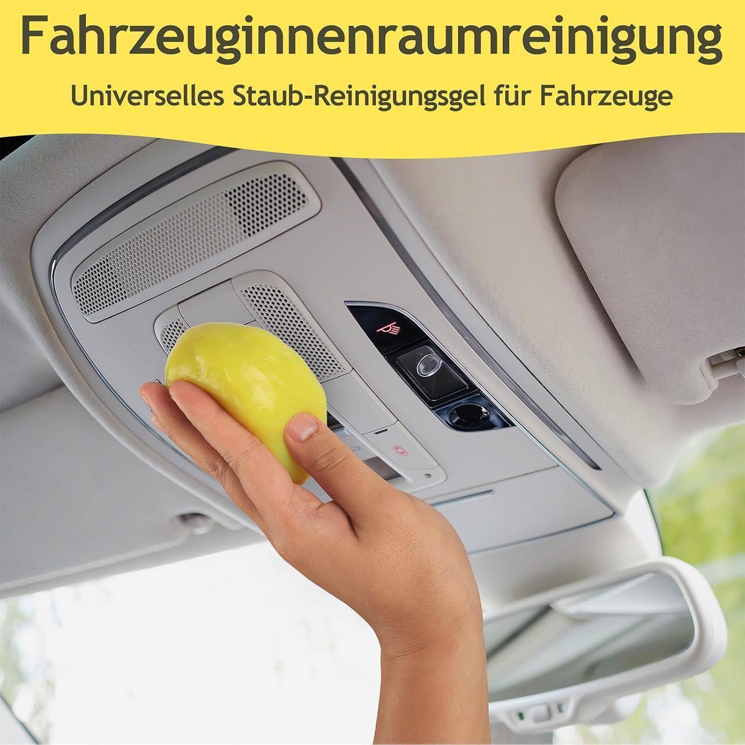 Auto Reinigungsgel für den Innenraum, Tastatur Reiniger, Reinigungsknete Auto, Widerverwendbare Auto Reinigungsgel für Laptops, Fernbedienung, Auto