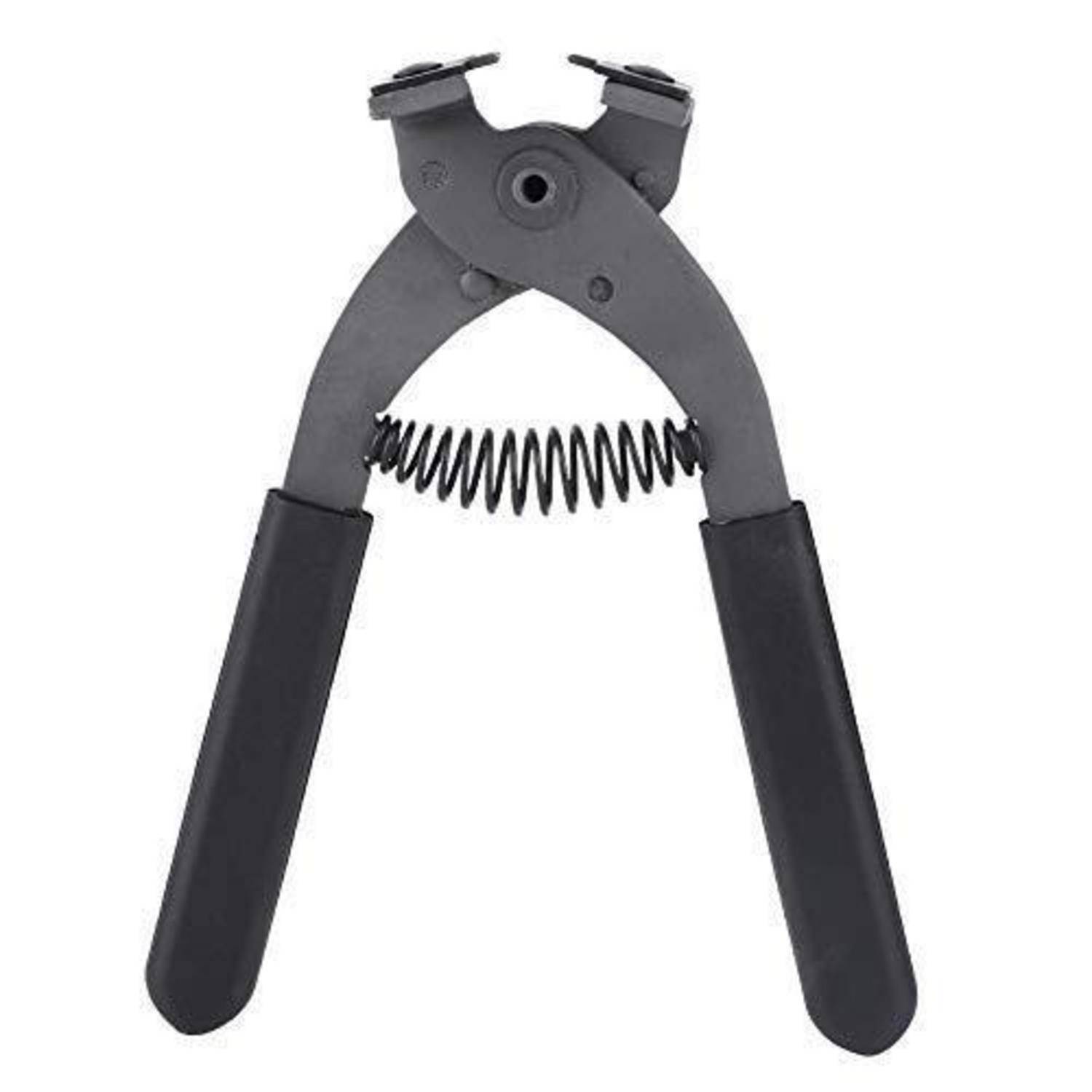 Handgriffgerät mit schwarzem Griff, spiralförmiger Feder und verstellbaren Widerstandsknöpfen.