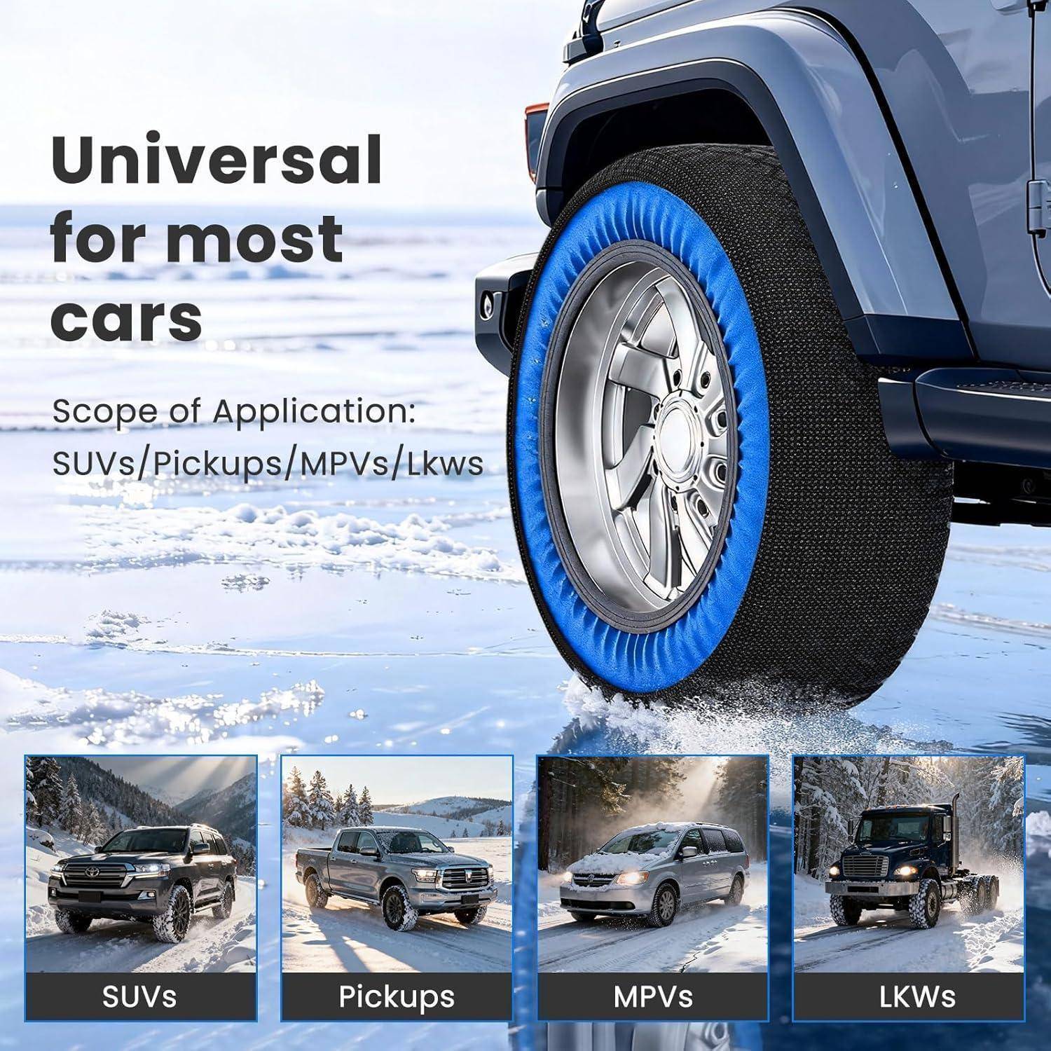 Reifenabdeckung für SUV-Räder mit der Aufschrift „Universell für die meisten Autos