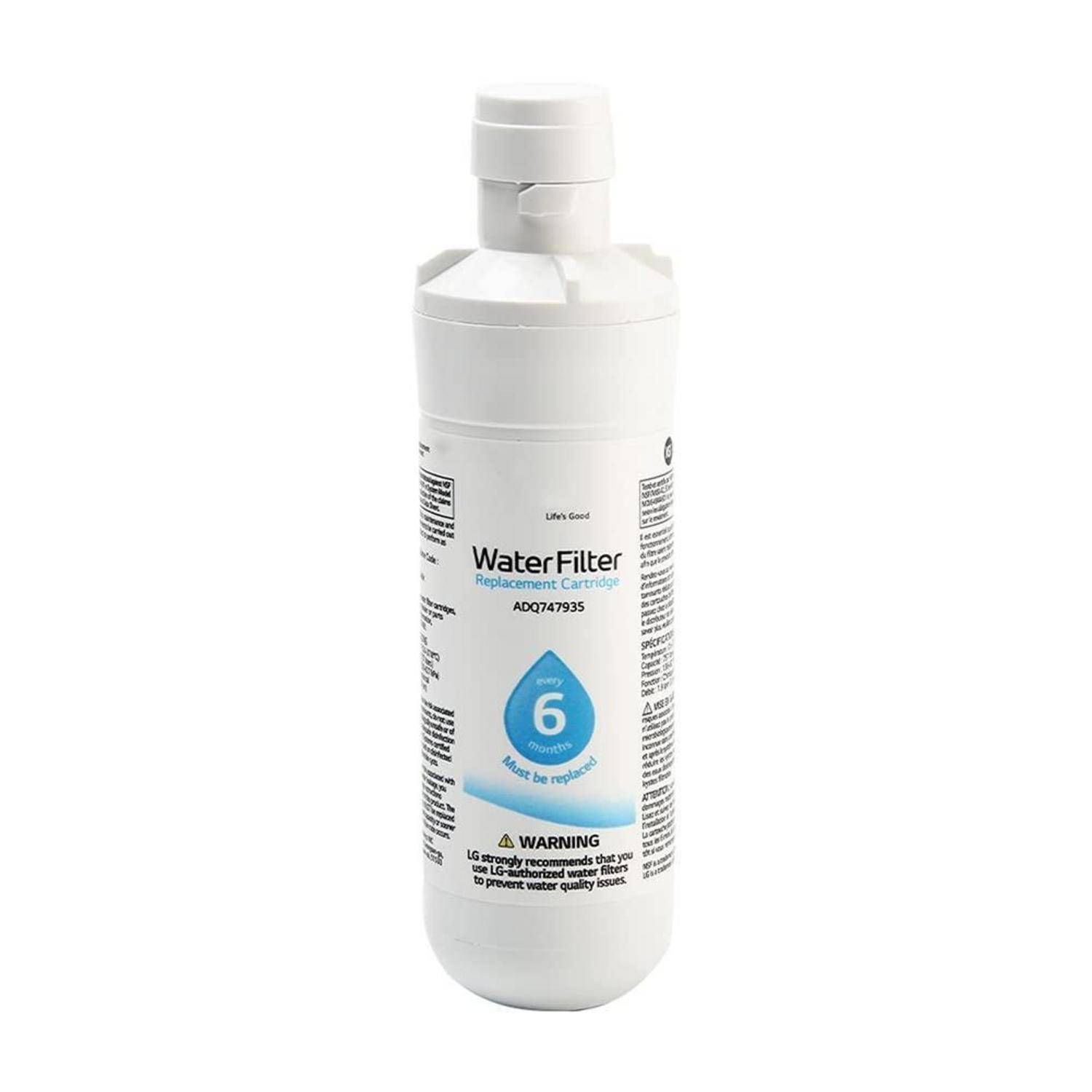 Wasserfilter-Ersatzkartusche mit der Bezeichnung „Wasserfilter