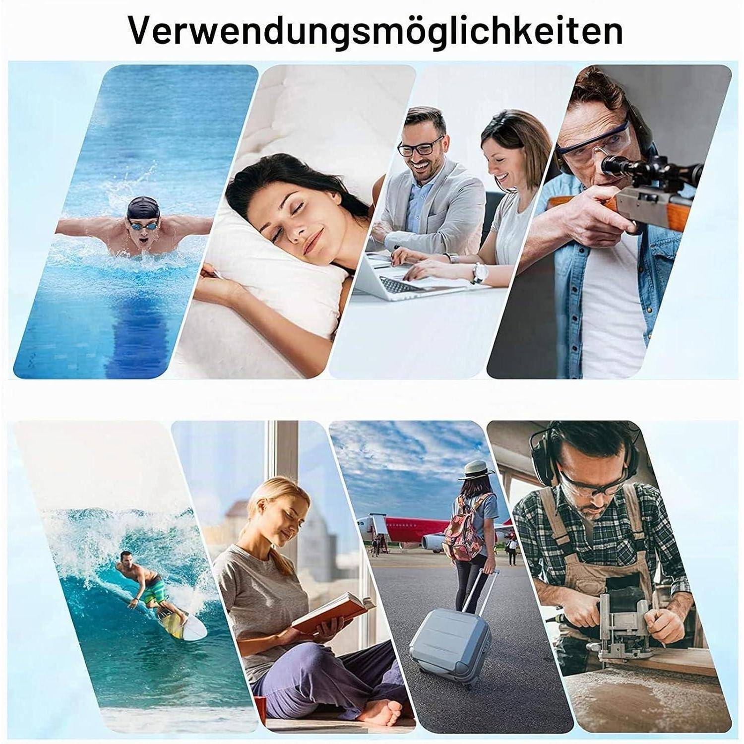 Collage mit dem Titel „Verwendungsmöglichkeiten