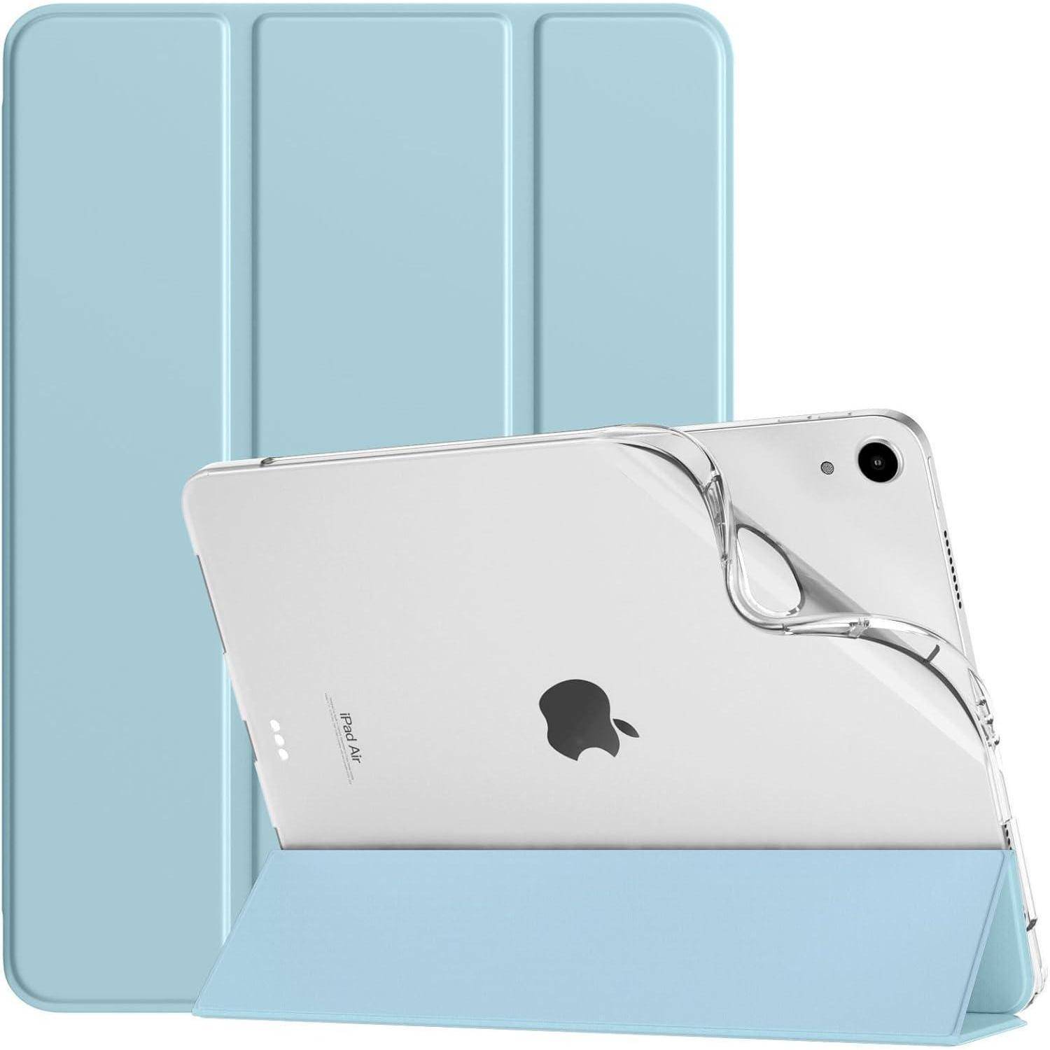 TiMOVO Hülle für iPad Air 11 Zoll (M3/M2-2025/2024), iPad Air 5/4 Hülle 2022/2020 10,9", Schlanke Schutzhülle mit weicher TPU Transluzente Matt R