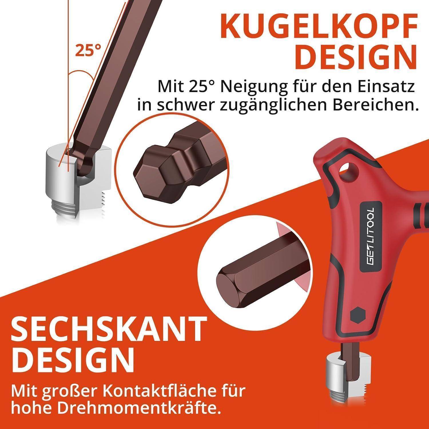 Werbegrafik für ein GettTool Handwerkzeug mit 