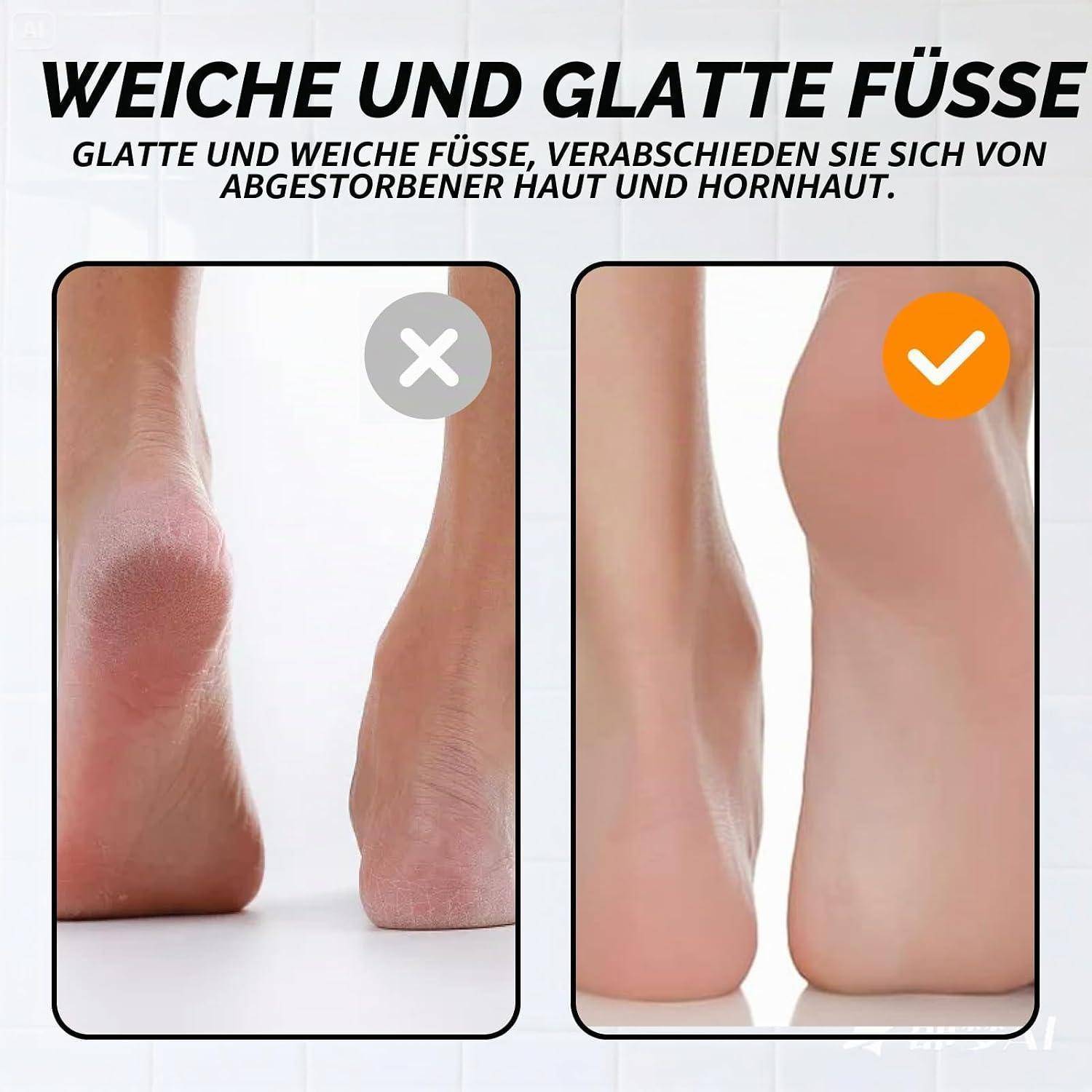 12 Stück Hornhautfeile Fußfeile Set doppelseitig, 16 x 3,5 cm Fußraspel für Hornhautentfernung, wiederverwendbare Fußfeilen für trockene rissige