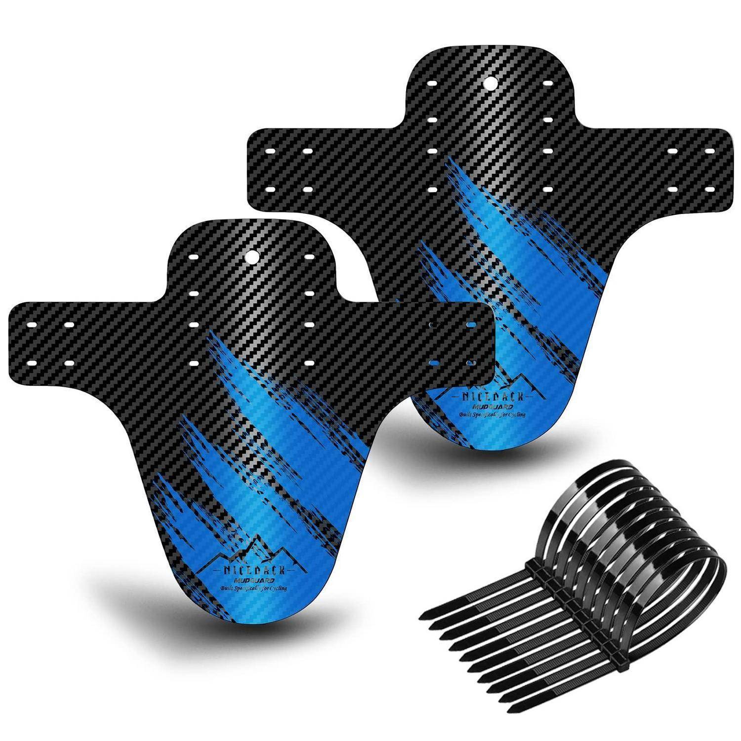 Zwei schwarz-blau gepolsterte Kleiderbügel-Einsätze mit Perforationen und ein Metallset von Kleiderbügelhaken/Verbindungen wie unten dargestellt.