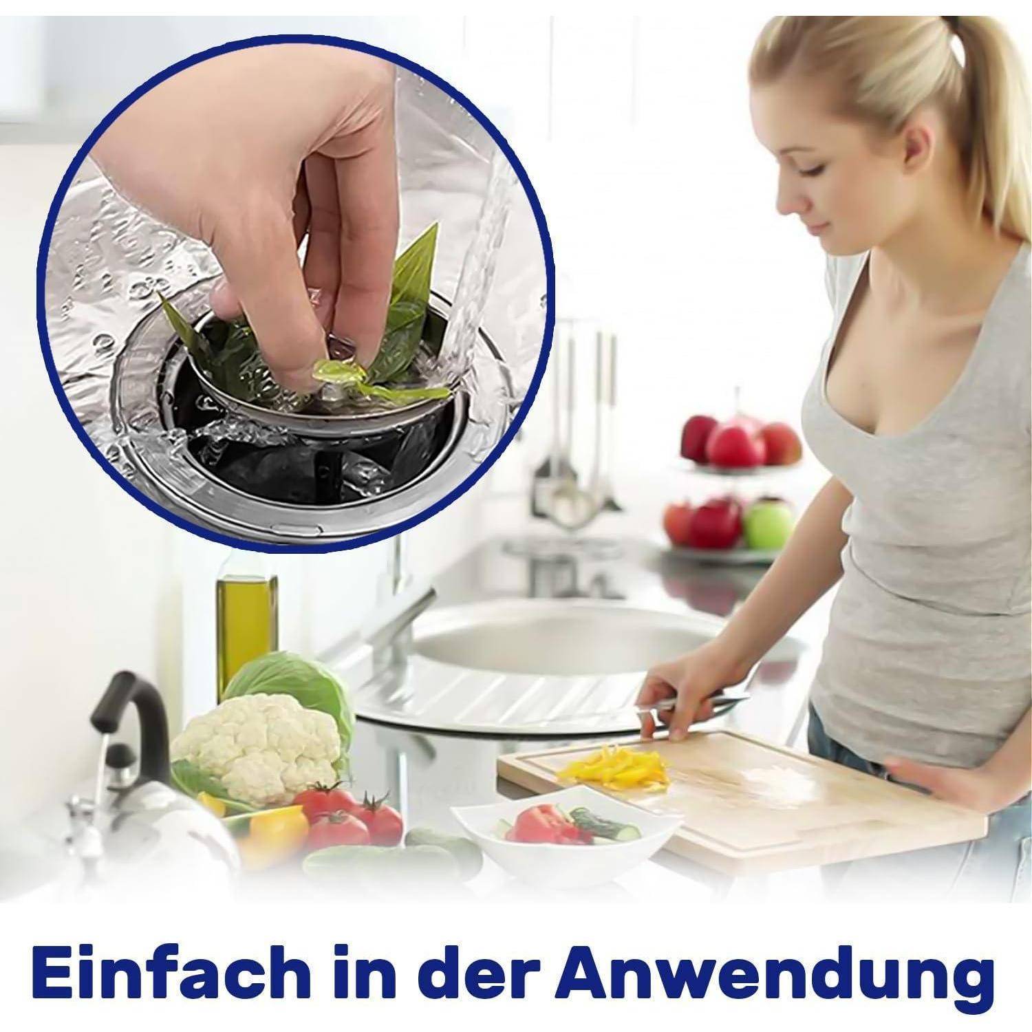 Siebkörbchen Spüle Küche Ø 80 mm Abflusssieb Küchenspüle aus Edelstahl Garantie 10 Jahre - Monteral