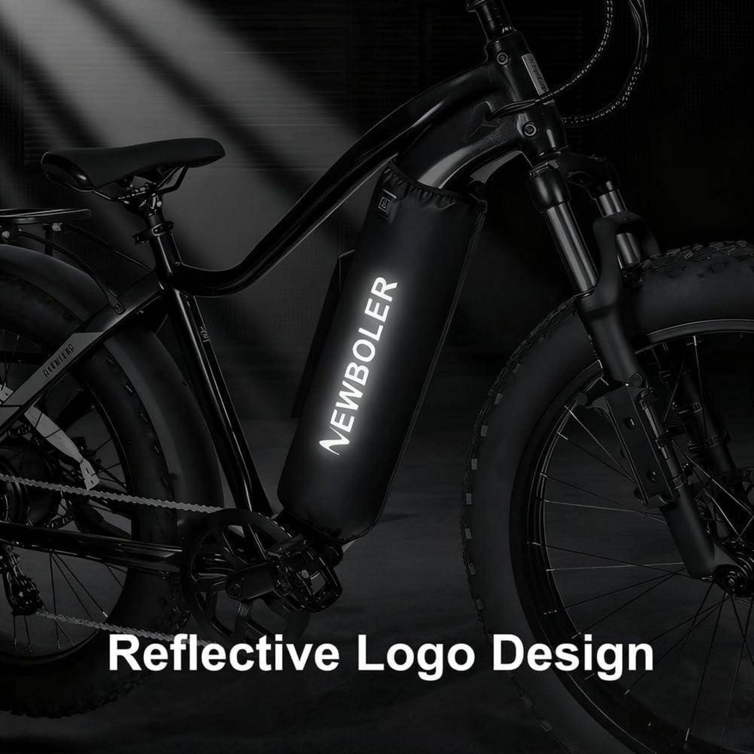 Beheizerte E-Bike Akku-Hülle, wasserdichte Thermo-Schutzhülle für Elektrofahrräder, Verlängert Akkulaufzeit und Reichweite im Winter für Pendler