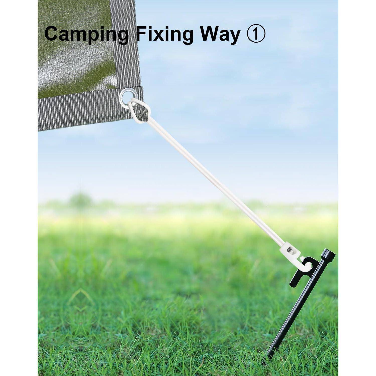 Spanngummi mit Haken 50 Stück - Expander mit Haken 15 cm, Planenspanner Gummispanner mit Haken für Camping Planen (Weiß) 15 cm Weiß 50 Stück