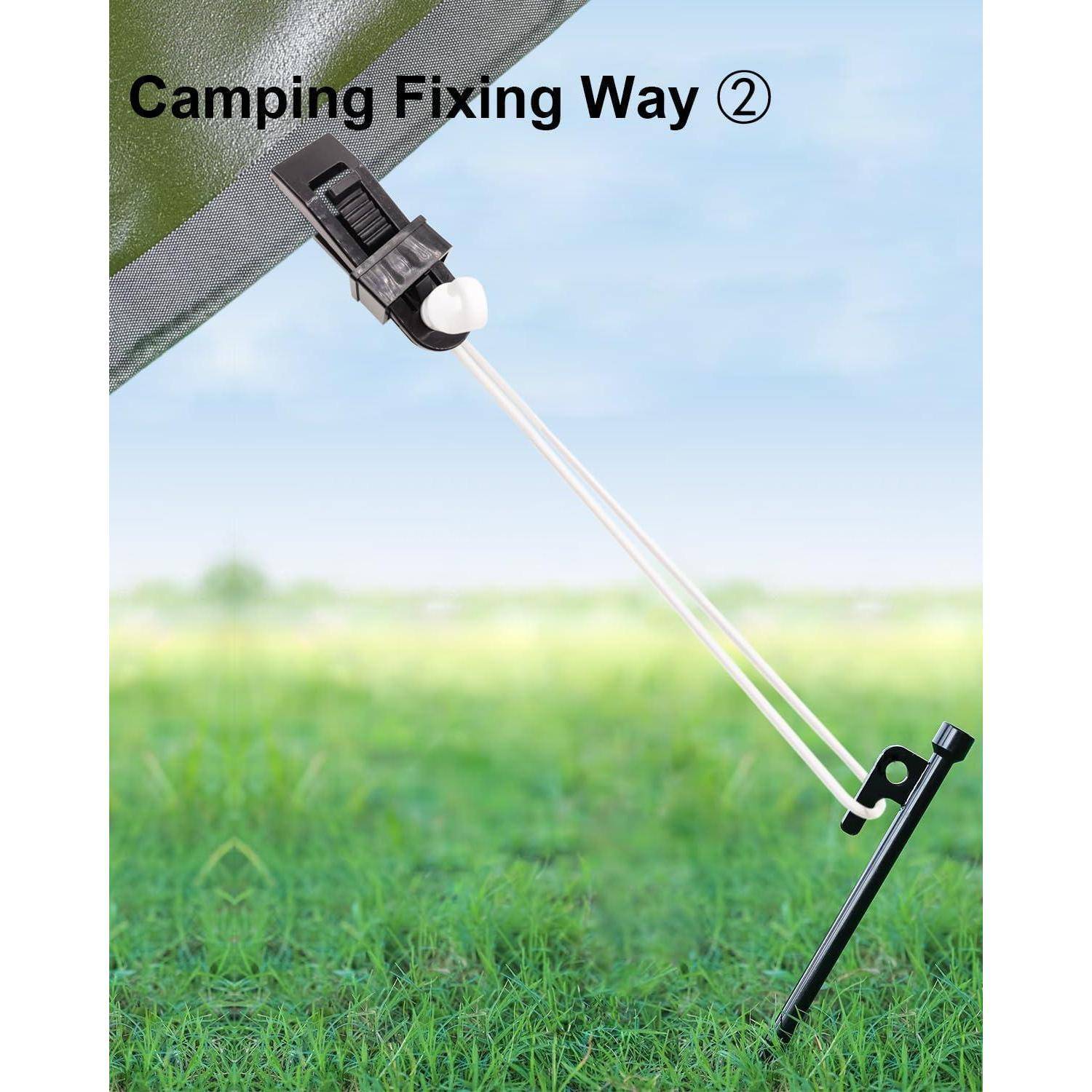 Spanngummi mit Haken 25 Stück - Expander mit Haken 15 cm, Planenspanner Gummispanner mit Haken für Camping Planen (Weiß) 15 cm Weiß 25 Stück