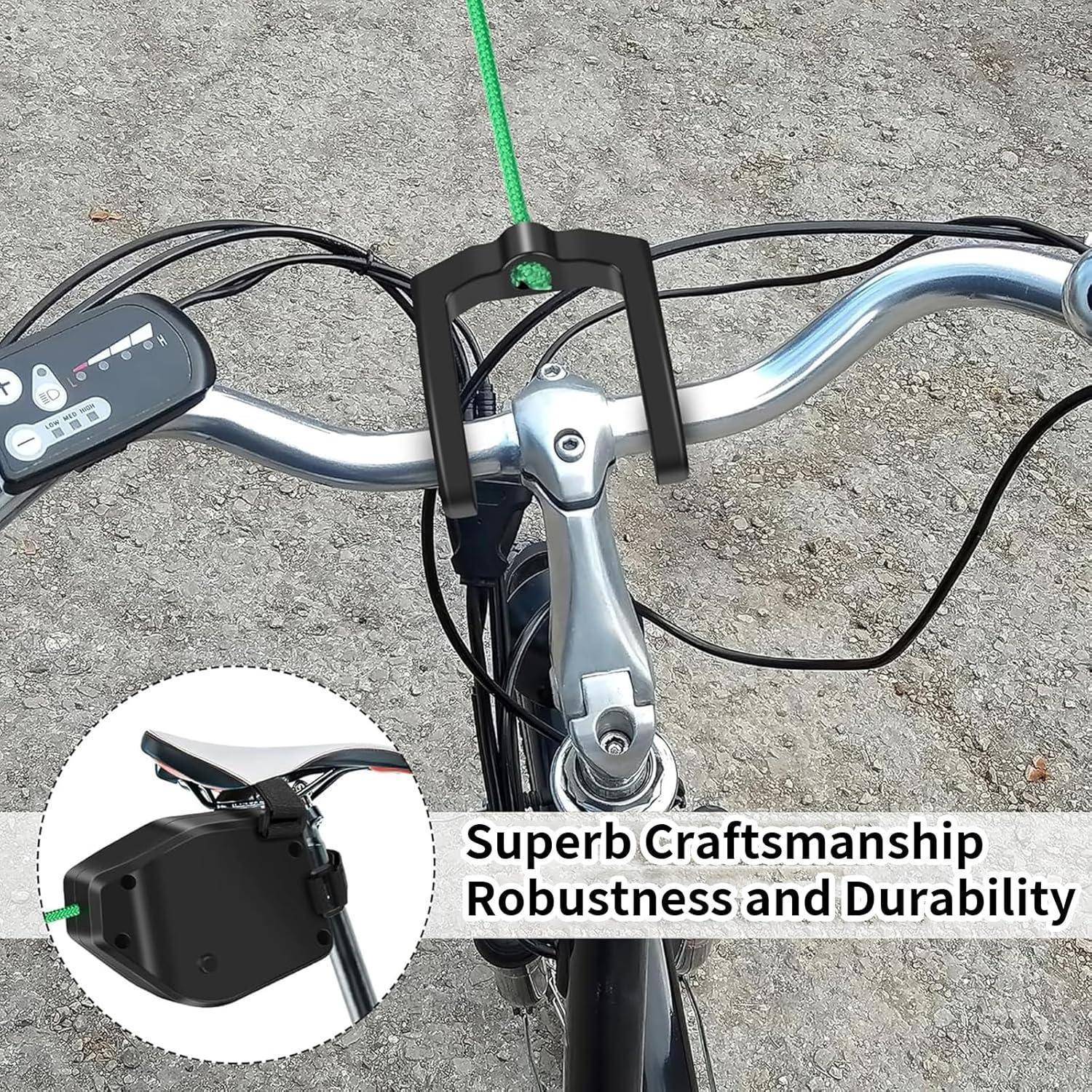 lafo Abschleppseil Fahrrad Kinder, 2.5M Einziehbare Bike Fahrrad Abschleppgurt Zugsystem, Fahrrad zubehör für Kinder MTB Bike, Mountainbike and Radf