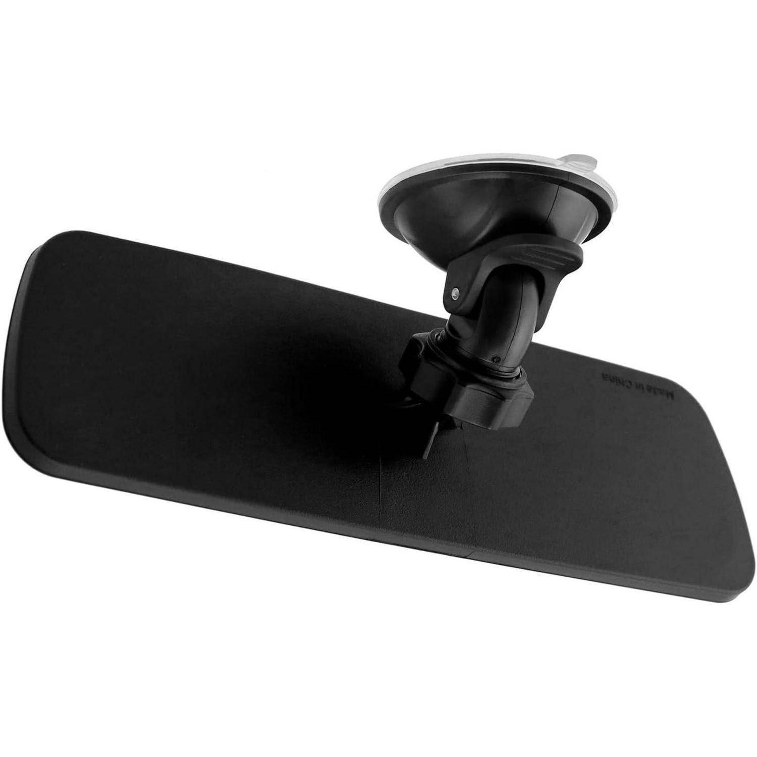 QWORK® 200 x 60 mmAuto Rückspiegel mit Starker Saugnapf, Universal Innenspiegel 360° Drehbarer Fahrlehrer für Auto, SUV, CRV, Vans, Trucks 200x60