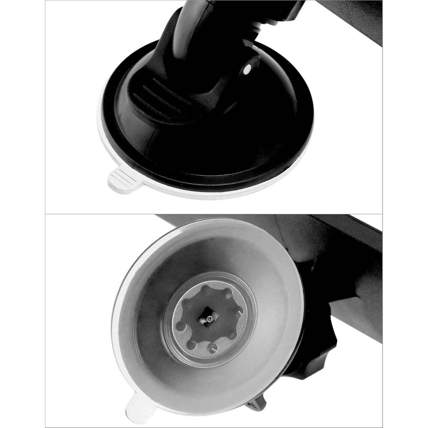 QWORK® 200 x 60 mmAuto Rückspiegel mit Starker Saugnapf, Universal Innenspiegel 360° Drehbarer Fahrlehrer für Auto, SUV, CRV, Vans, Trucks 200x60