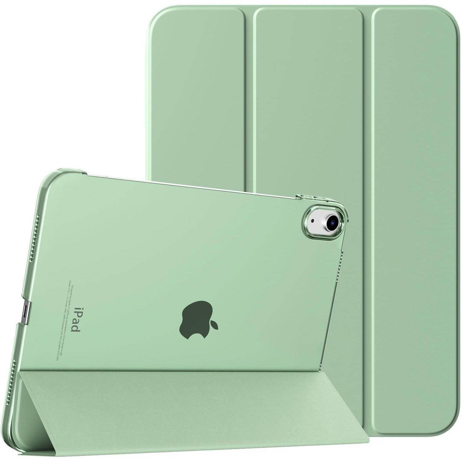 TiMOVO Hülle für iPad (A16) 11 Generation 11 Zoll 2025/iPad 10 Generation 10,9 Zoll 2022, Unterstützt Auto Schlaf/Aufwach Schutzhülle, Transluzent