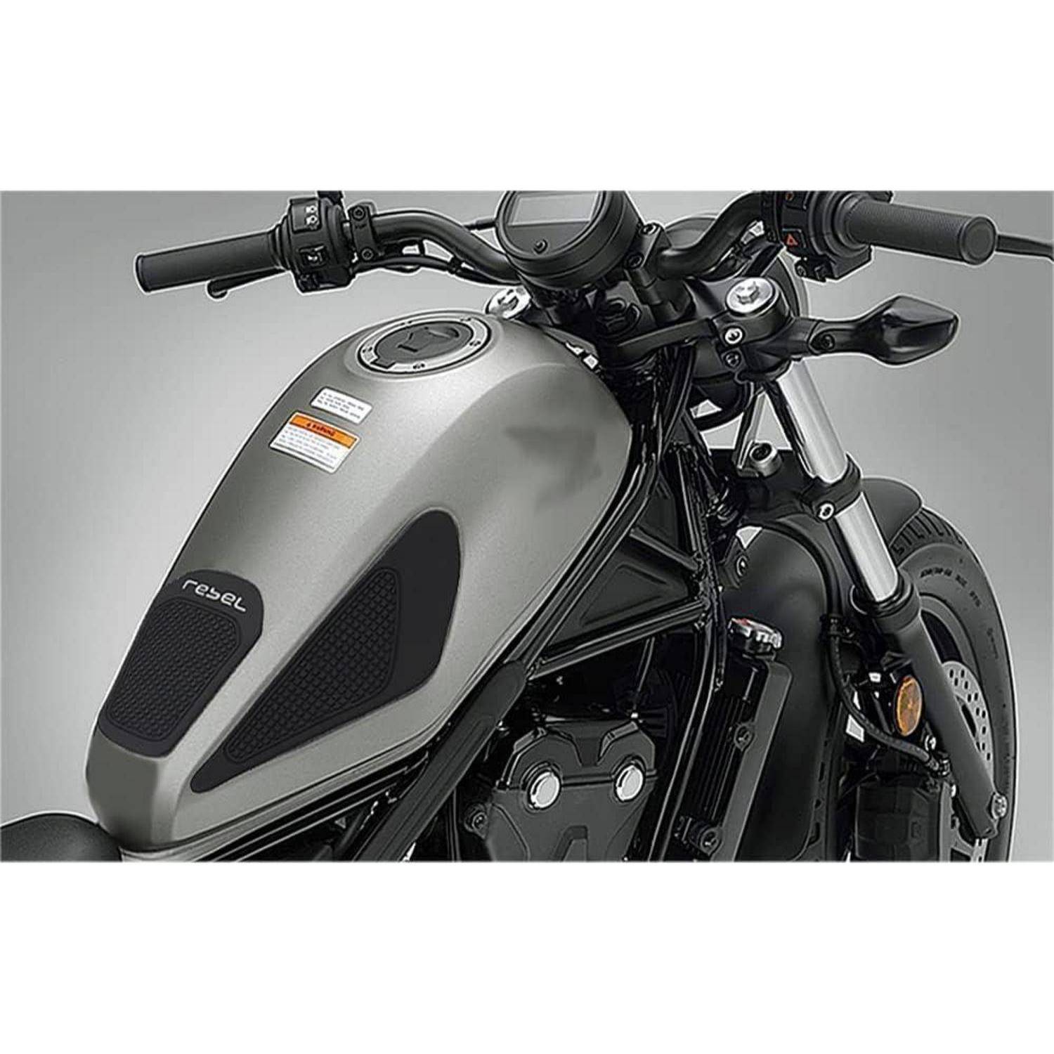 WOOGA Motorrad Emblem Kraftstoff tank Traktion Seiten polster Knie griff Aufkleber Schutz aufkleber Für Ho&nda Rebel CMX 250 CMX300 CMX500