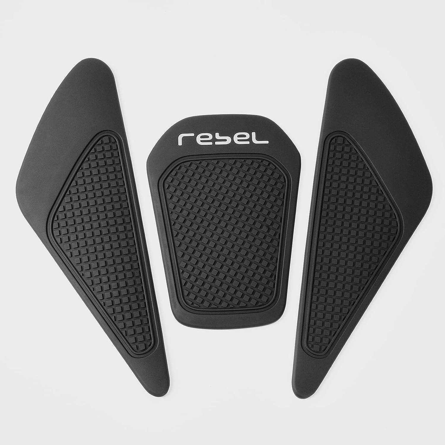 WOOGA Motorrad Emblem Kraftstoff tank Traktion Seiten polster Knie griff Aufkleber Schutz aufkleber Für Ho&nda Rebel CMX 250 CMX300 CMX500