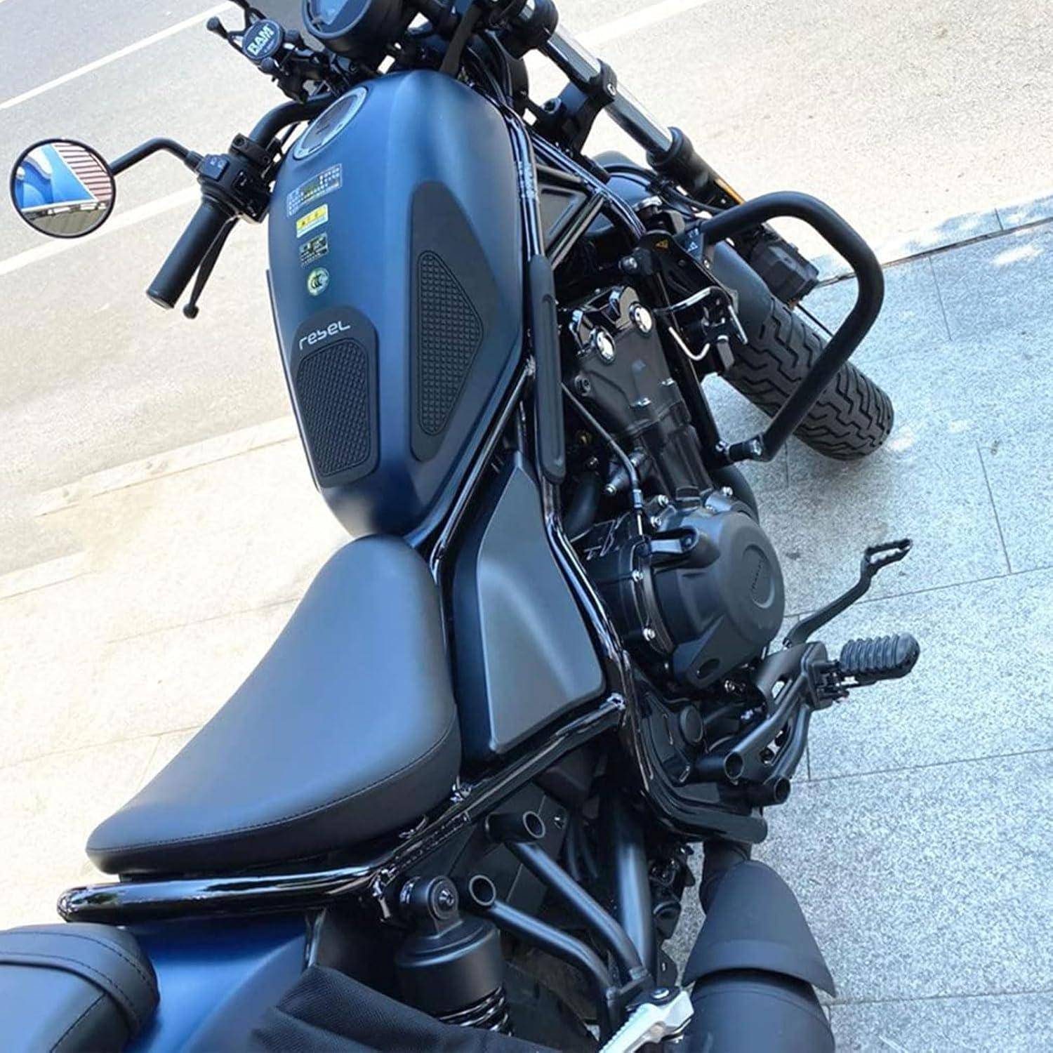 WOOGA Motorrad Emblem Kraftstoff tank Traktion Seiten polster Knie griff Aufkleber Schutz aufkleber Für Ho&nda Rebel CMX 250 CMX300 CMX500