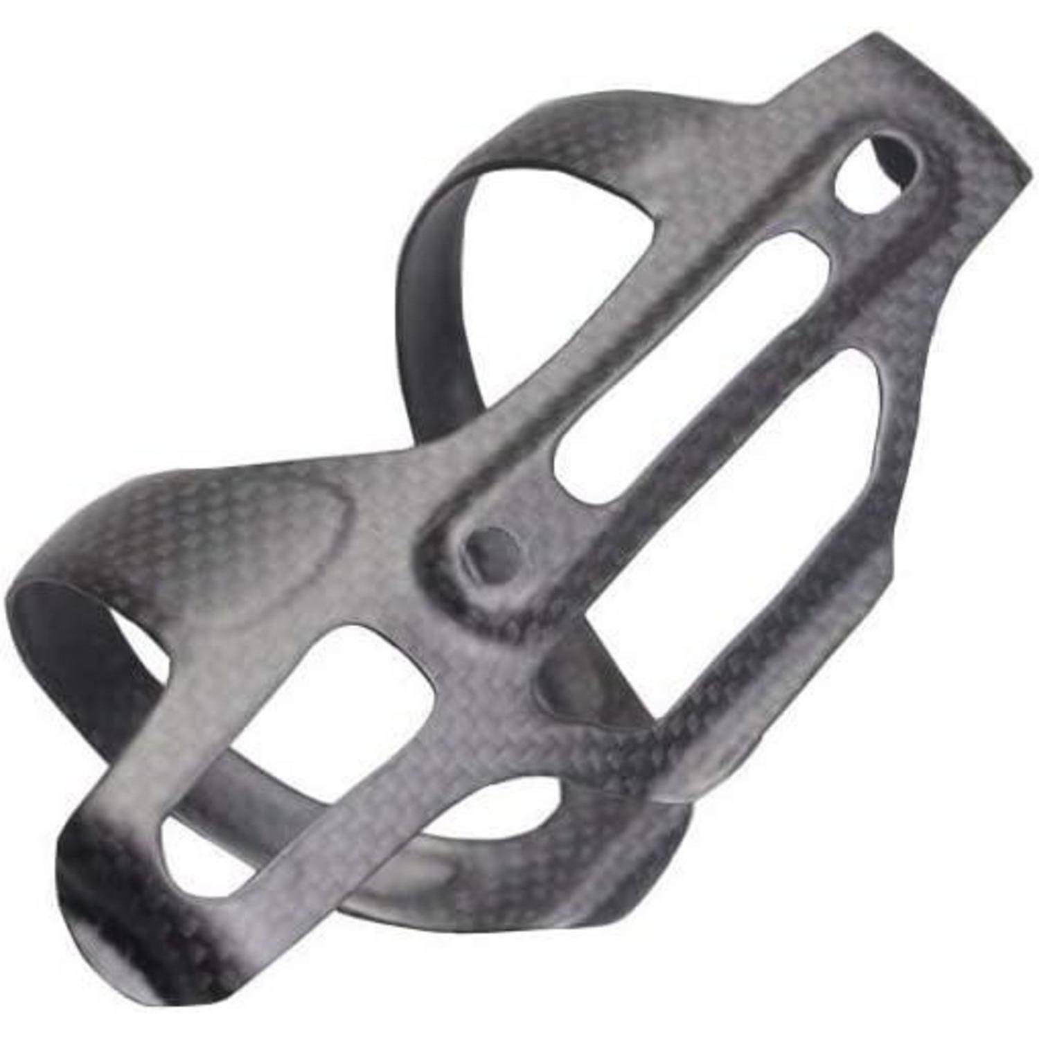 2 Stück Fahrrad Flaschenhalter Voll Carbon Wasserflaschenhalter Leicht Getränkhalter für Mountainbike Rennrad (Matt-Right)