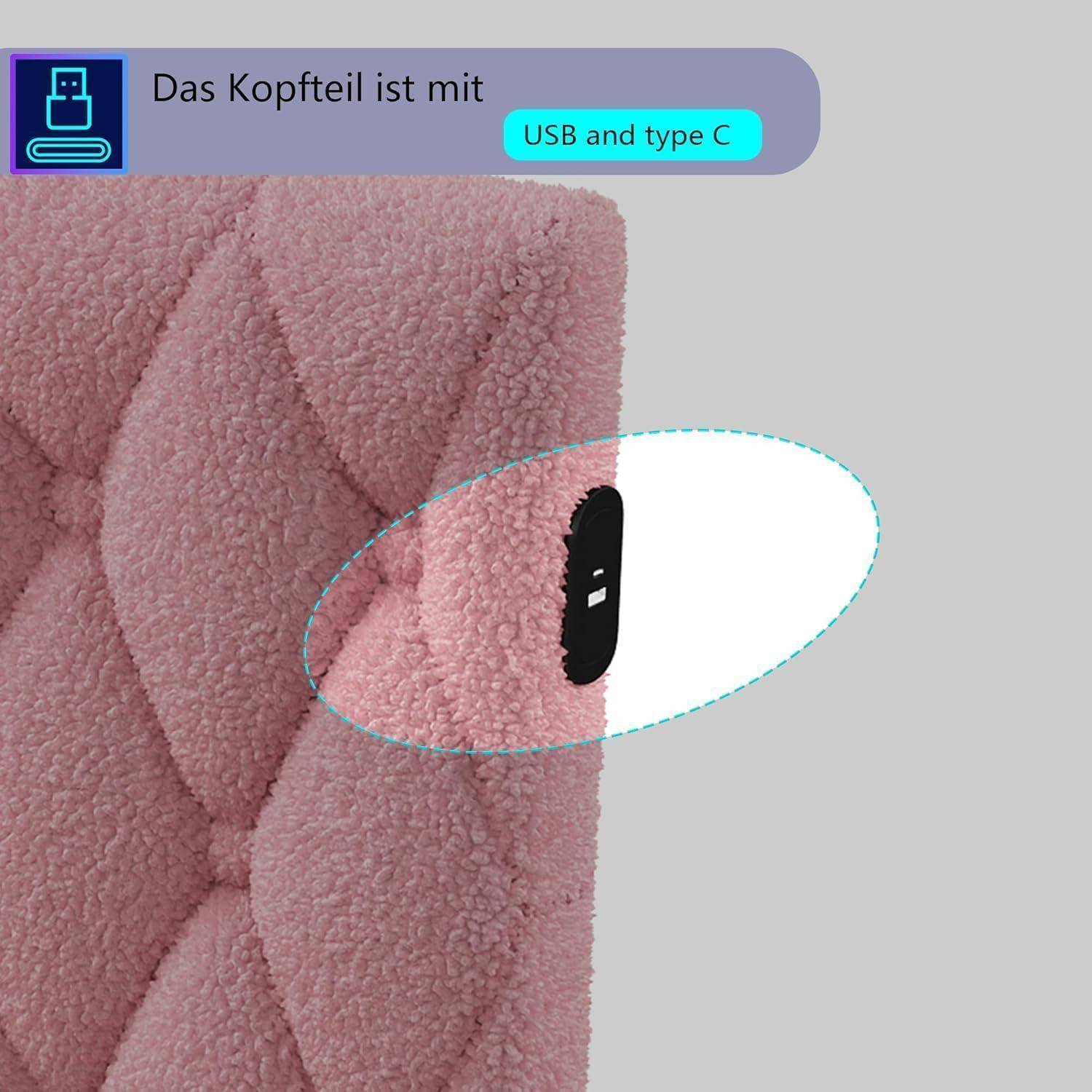 Schlafsofa 90/180 x 200 cm, ausziehbar, 2-Sitzer-Sofa mit Lattenrost, multifunktional, gepolsterter Bettrahmen für 2 Personen, aus Samt, ohne
