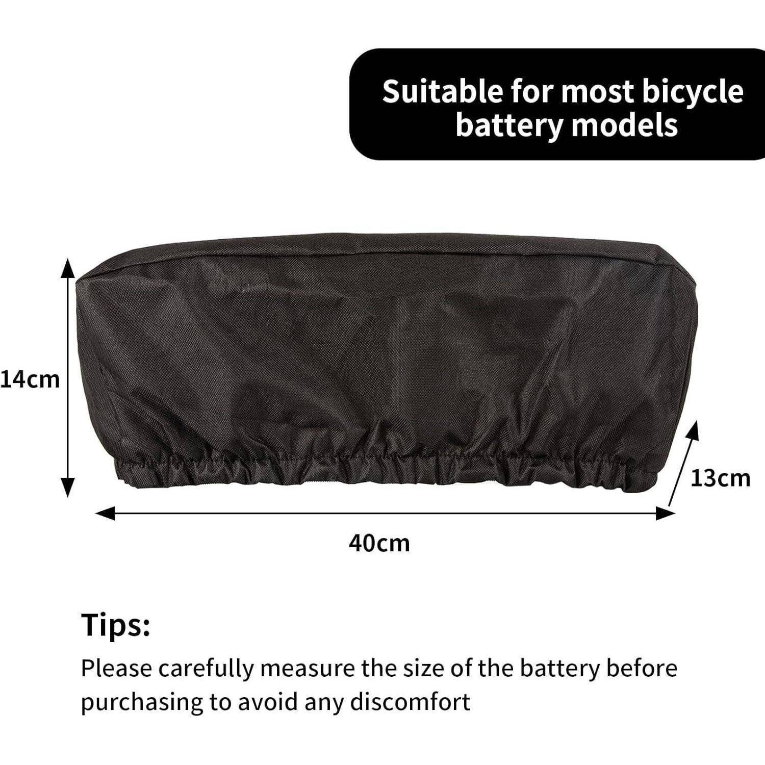 Ebike AKKU Schutzhülle, Fahrrad AKKU Schutzhülle,E-Bike-Zubehör Schutzhülle,Wasserdichte Elektrofahrrad Batterieabdeckung,Batterie Schutzhülle f