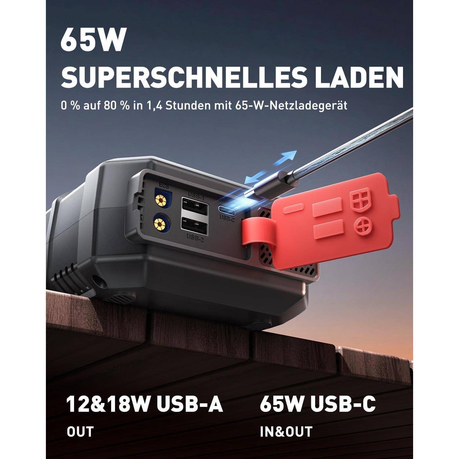 Starthilfe Powerbank für Pkw mit Kompressor 160PSI, ANFLAG 7000A 26800mAh Auto Starthilfe Powerbank für All Benzin und 14.0L Dieselmotor, Starter Po