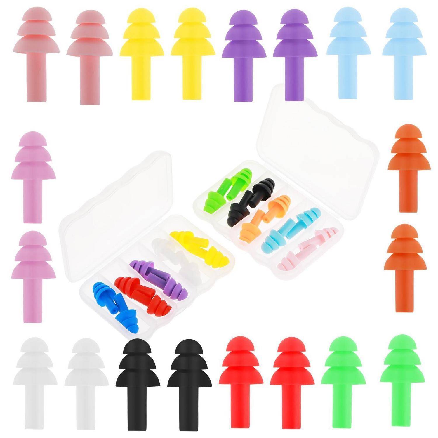 Farbenfrohe 3D-Symbole von Menschen, die um zwei offene Koffer herum angeordnet sind und passende Steckfiguren enthalten, was auf unterschiedliche Gruppen oder Vielfalt hindeutet.