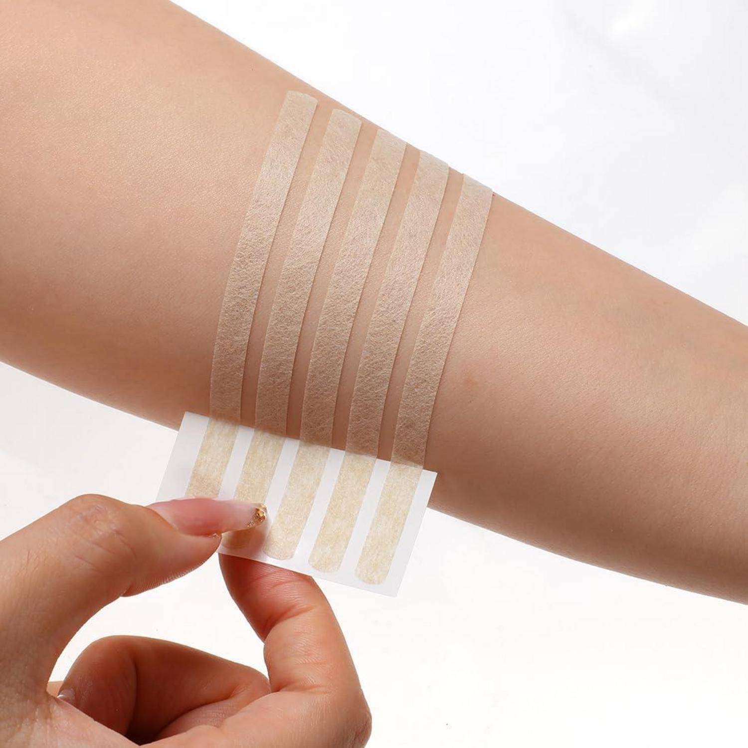 48 Stück Wundverschlussstreifen 2 Größen Wundverschluss Streifen Klammerpflaster Strips Hautverschlüsse für Erstehilfekit, Outdoor unterwegs
