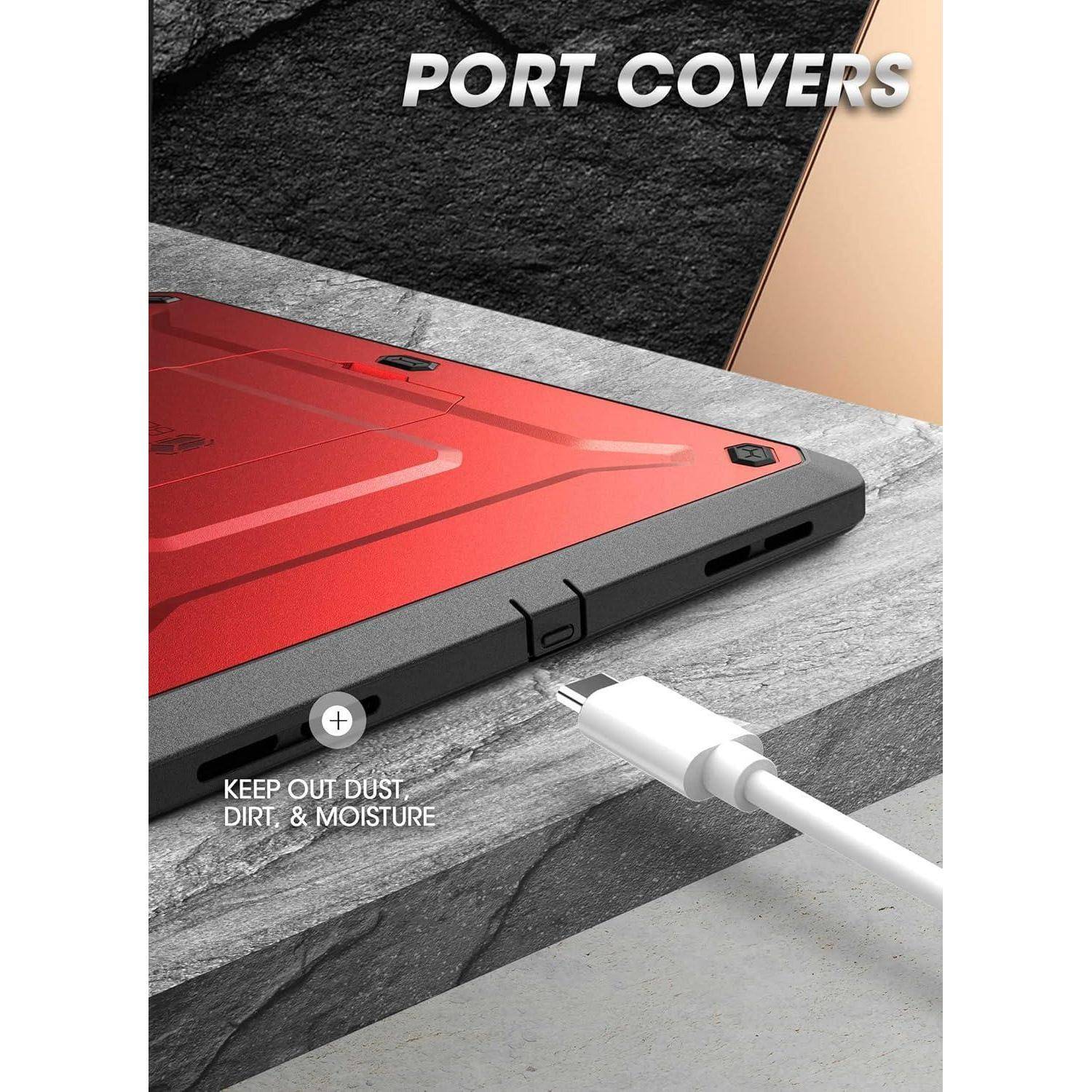 SUPCASE für iPad 11th Gen A16 Chip 11 Zoll 2025 Hülle Bumper Case 360 Grad Schutzhülle mit Displayschutz, Ständer und Stifthalter [Unicorn Beetle