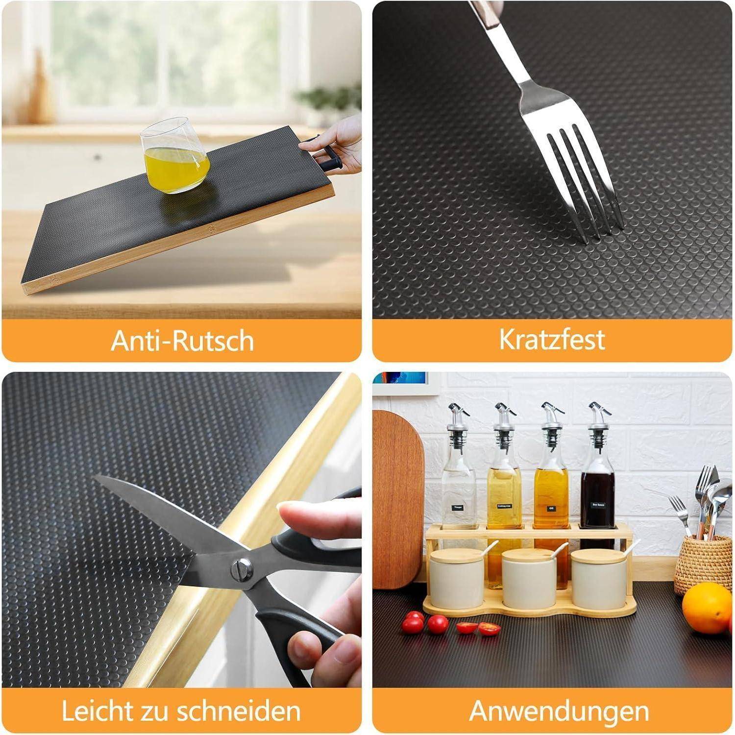 Schubladenmatte 40x600cm küche Matte für schubladen schubladeneinlage zuschneidbar Eva Kühlschrankmatten Für Schubladen Regale Schrank Kühlschran