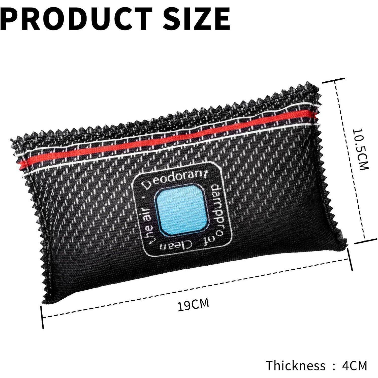 Kwak's Auto Entfeuchter Taschen Wiederverwendbar(800g), tragbare Silica Gel Trockenmittel Pakete für Auto Innenraum Armaturenbrett Windschutzscheibe