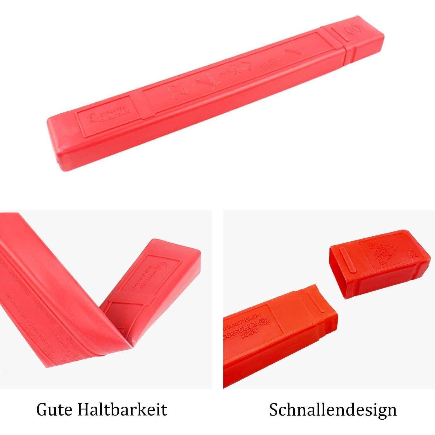 Warndreieck Mit, Warndreieck Kfz, Mit Aufbewahrungsbox, Faltbarer, Für Warnschilder, Schneller Aufbau, Leicht und Effektiv Unfall-Pannenhilfe Gadget