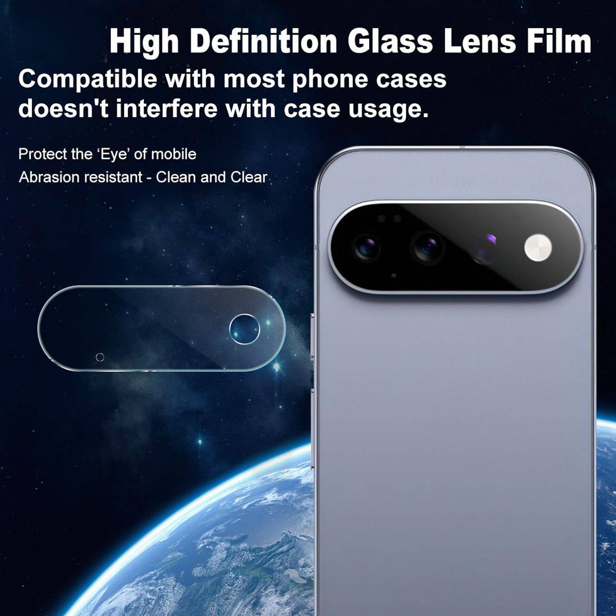 Kamera Schutzglas Linsenschutz für Google Pixel 11 Pro Komplettschutz