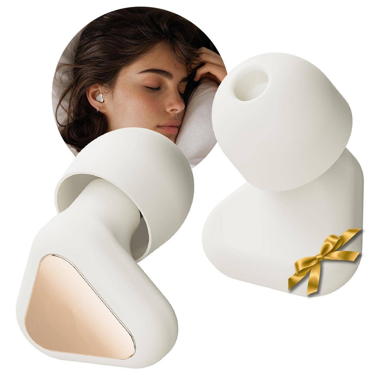 ZENO-R1 Tiefschlaf Ohrstöpsel – SNR 45 dB,wiederverwendbar,medizinisches Silikon weich&0 Druckgefühl–ideal gegen Schnarche &schützt das Innenoh