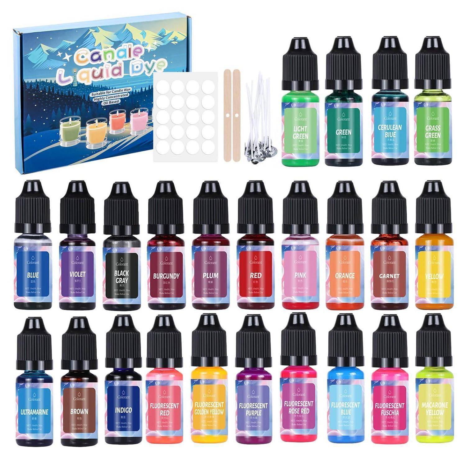 Sortiertes „Candy Liquid Dye