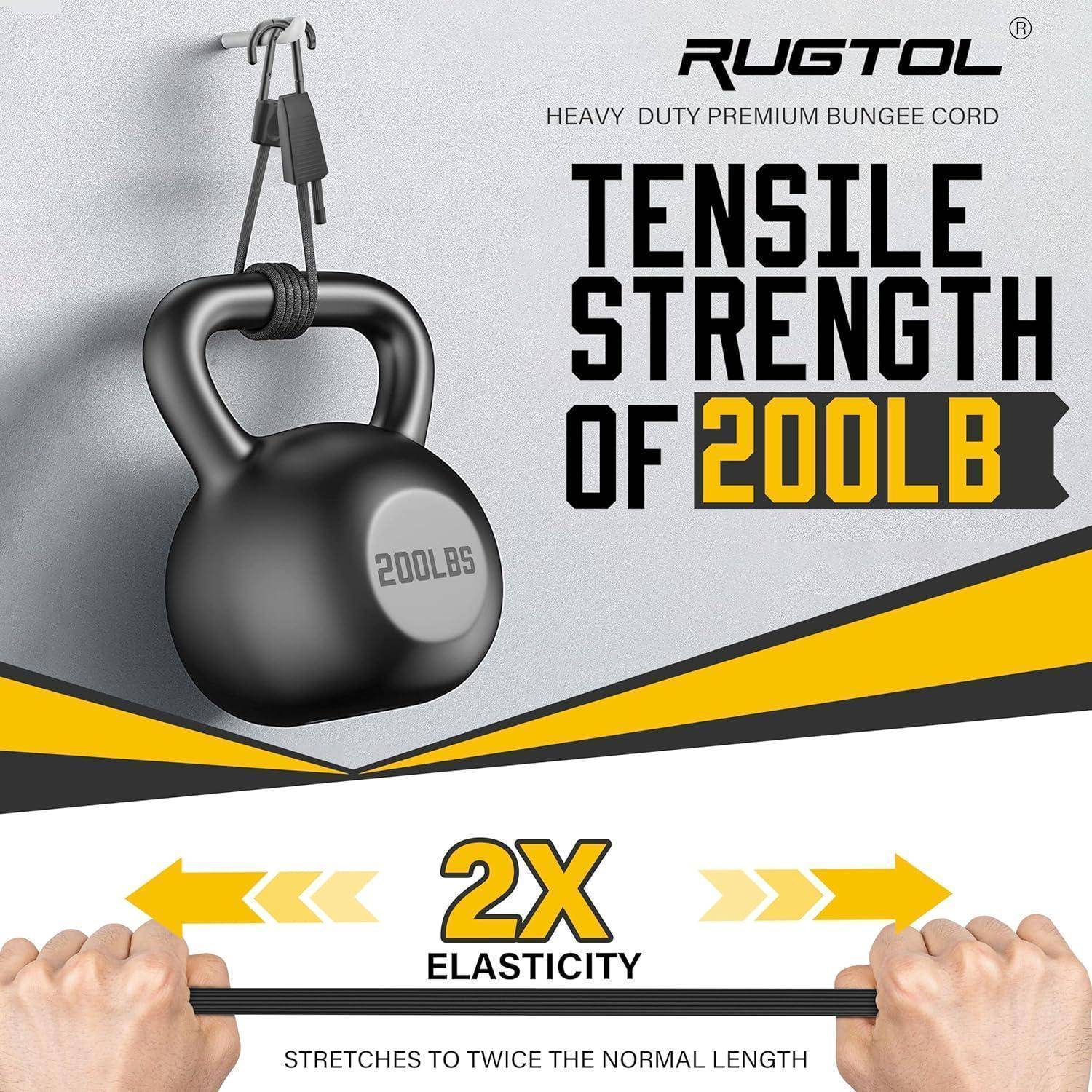 RUGTOL Schwerlast-Expander, mit einer Kettlebell-Last von 