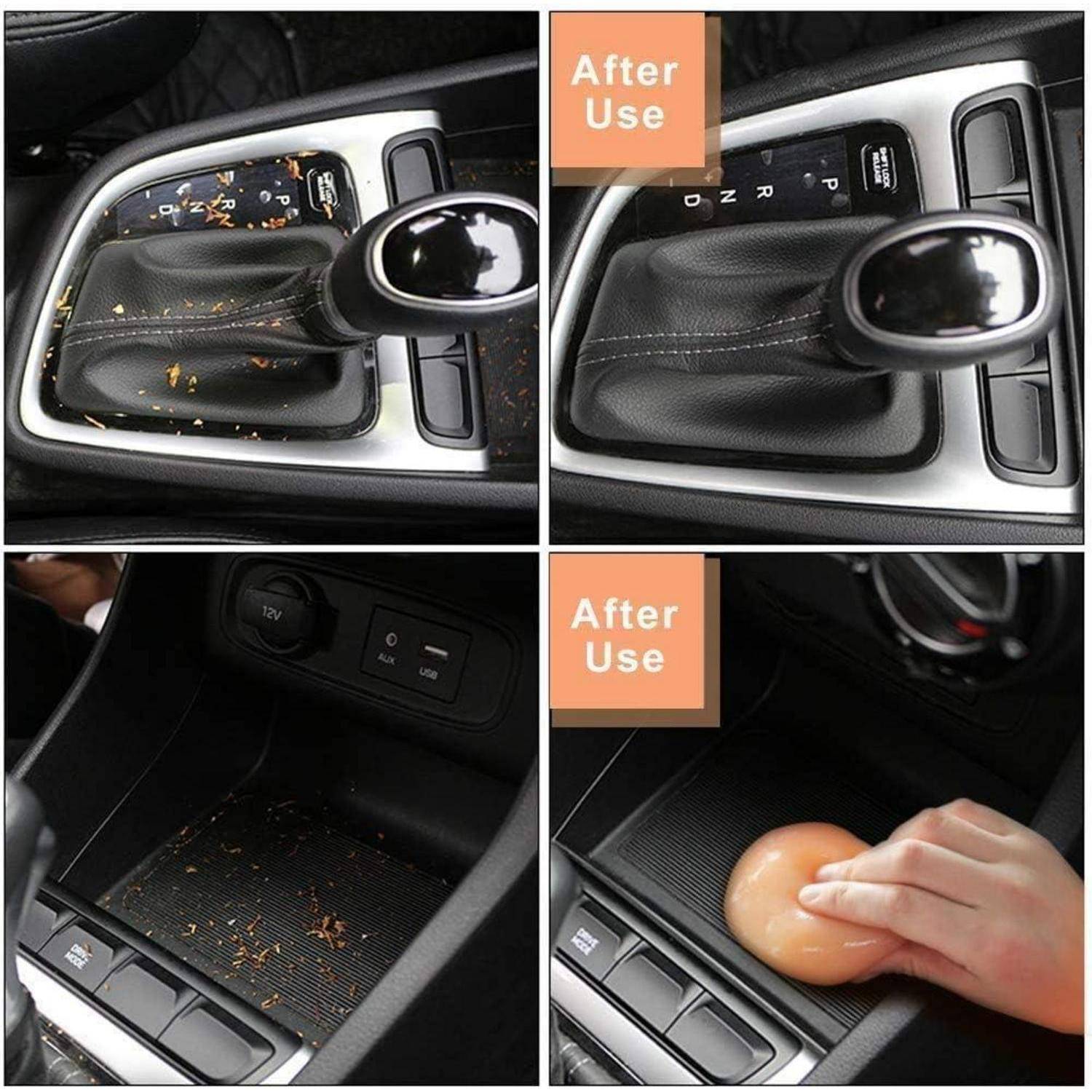 TICARVE Auto Reinigungsgel für den Innenraum, Tastatur Reiniger, Reinigungsknete aus umweltfreundlichem, Universeller Staubreiniger für Laptops, Fer