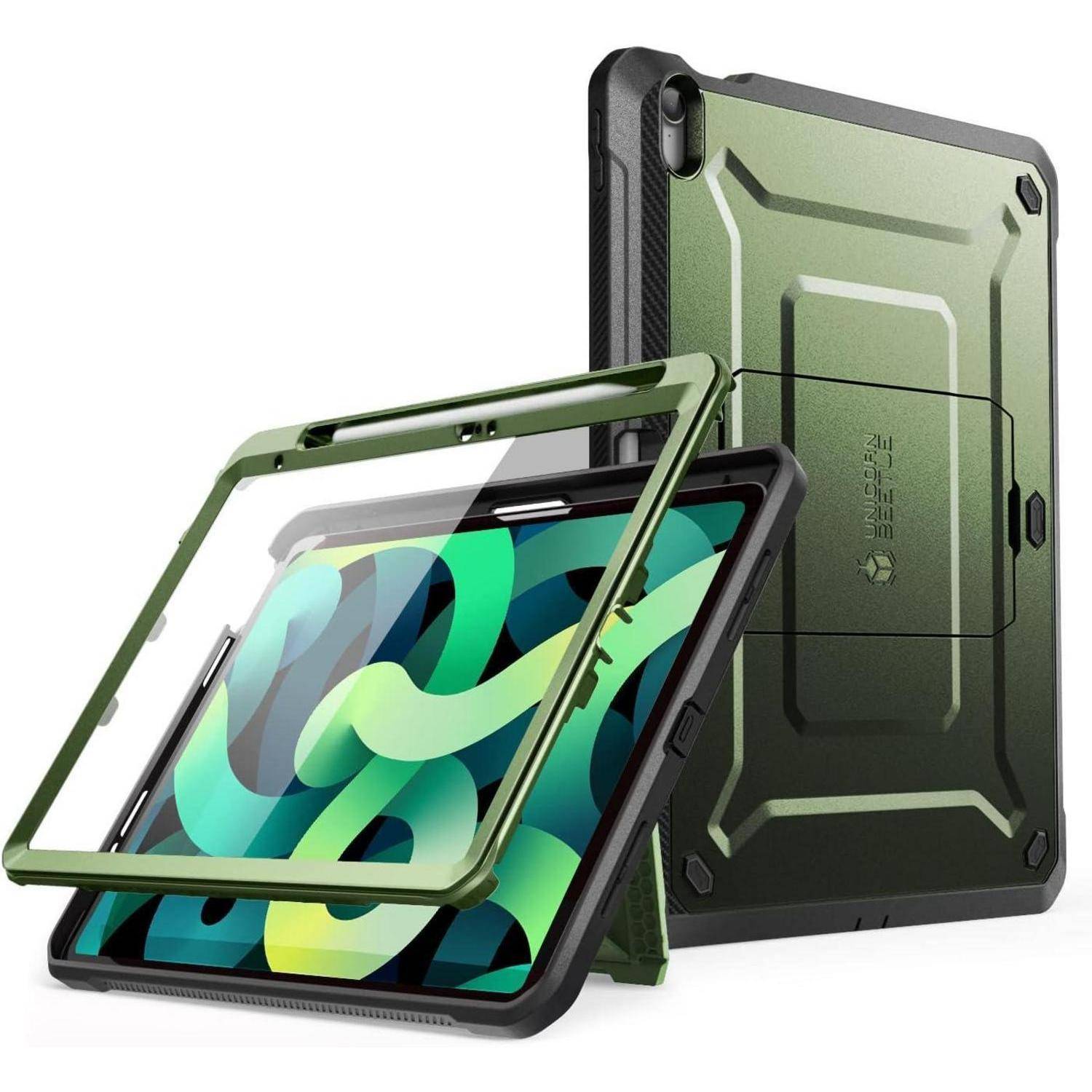SUPCASE für iPad 11th Gen A16 Chip 11 Zoll 2025 Hülle Bumper Case 360 Grad Schutzhülle mit Displayschutz, Ständer und Stifthalter [Unicorn Beetle