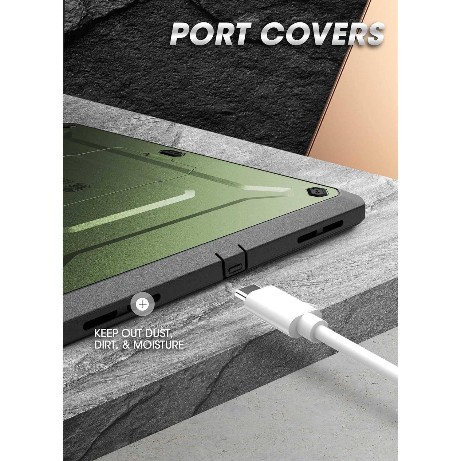 SUPCASE für iPad 11th Gen A16 Chip 11 Zoll 2025 Hülle Bumper Case 360 Grad Schutzhülle mit Displayschutz, Ständer und Stifthalter [Unicorn Beetle